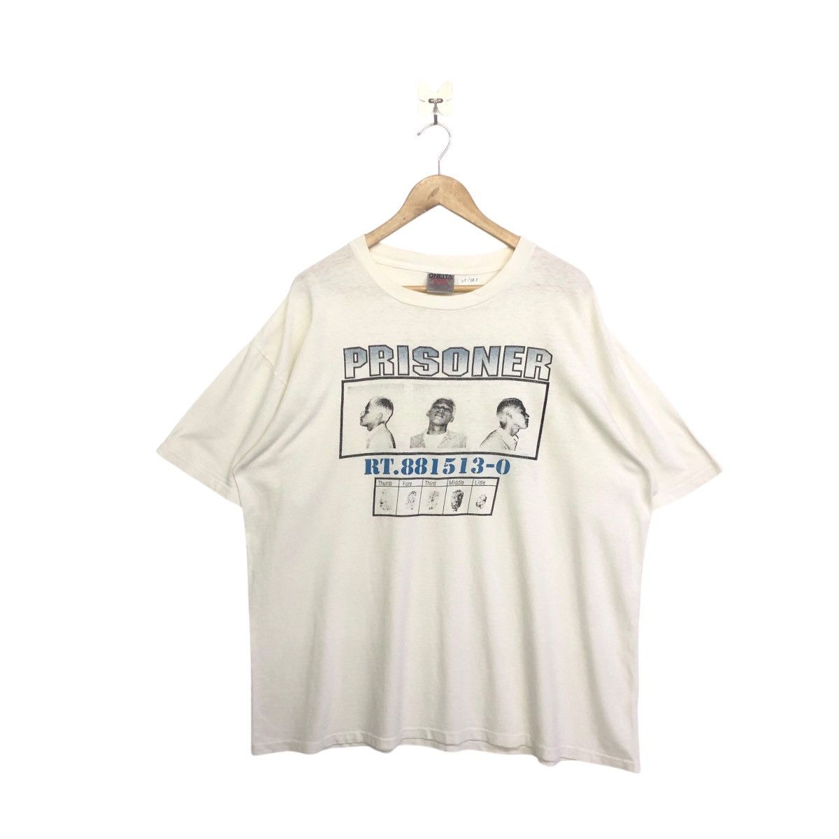 Vintage Vintage Prisoner Capital Punishment Streetwear Tshirt Size US XL / EU 56 / 4 - 1 Thumbnail