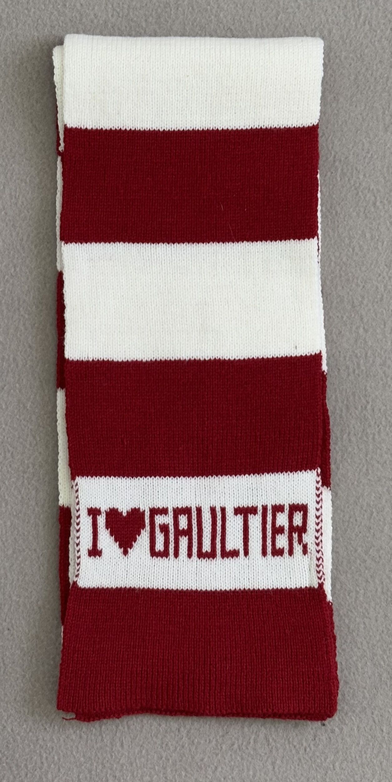 Jean Paul Gaultier Jean Paul Gaultier I Love Gaultier Scarf Size ONE SIZE - 10 Thumbnail