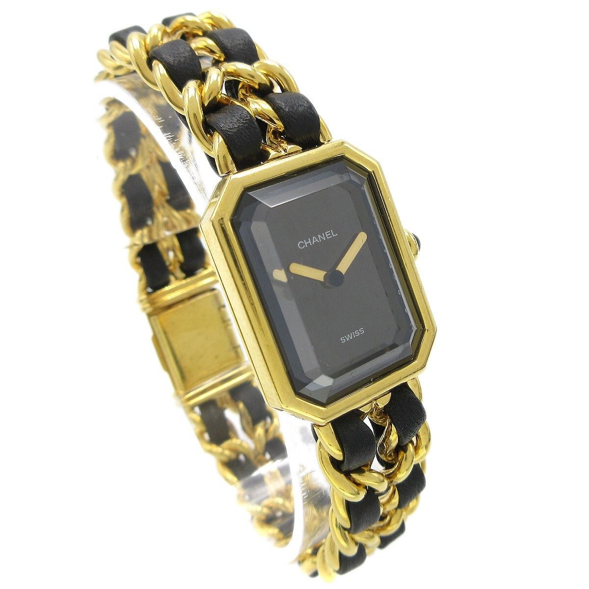 Chanel Chanel Premiere Rock Quartz Plated Metal and Leather Size ONE SIZE - 1 Thumbnail