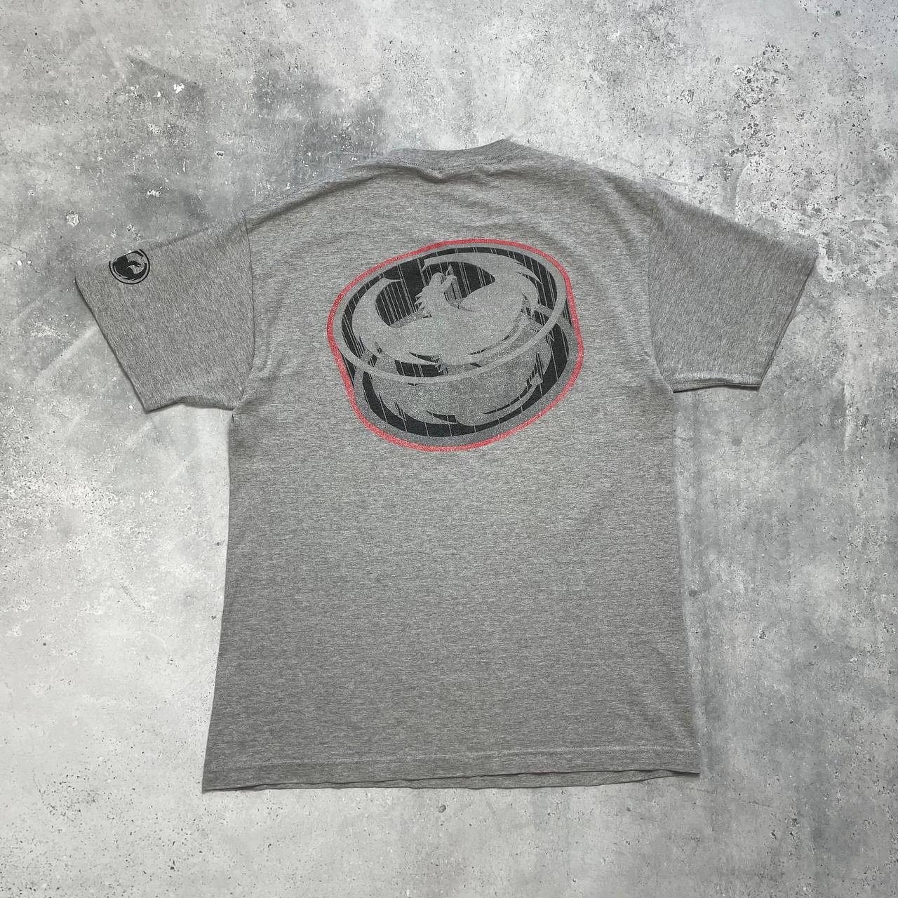 Vintage Vintage 2000s Dragon Skateboard T Shirt Gray Size L/XL Size US L / EU 52-54 / 3 - 2 Thumbnail