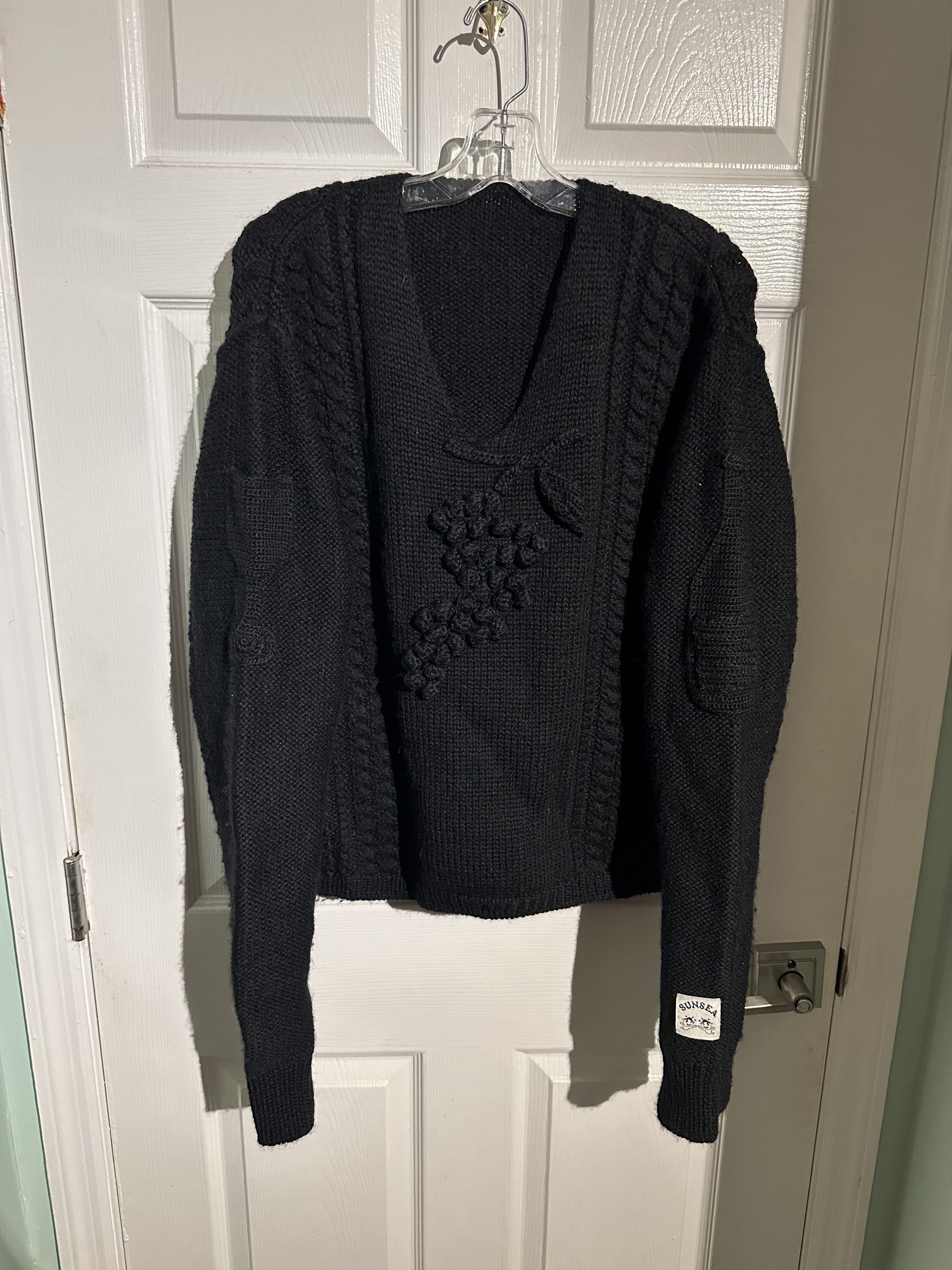SUNSEA Sunsea Knit Grape / Wine Sweater AW20 Size US L / EU 52-54 / 3 - 1 Thumbnail