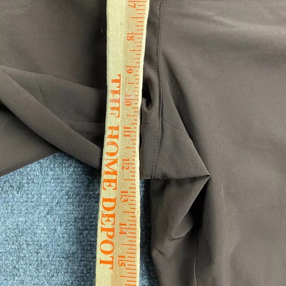 Chicos Weekends by Chico's Pants Women's Size 1 Brown Crop Cargo Size 32" / US 10 / IT 46 - 4 Thumbnail