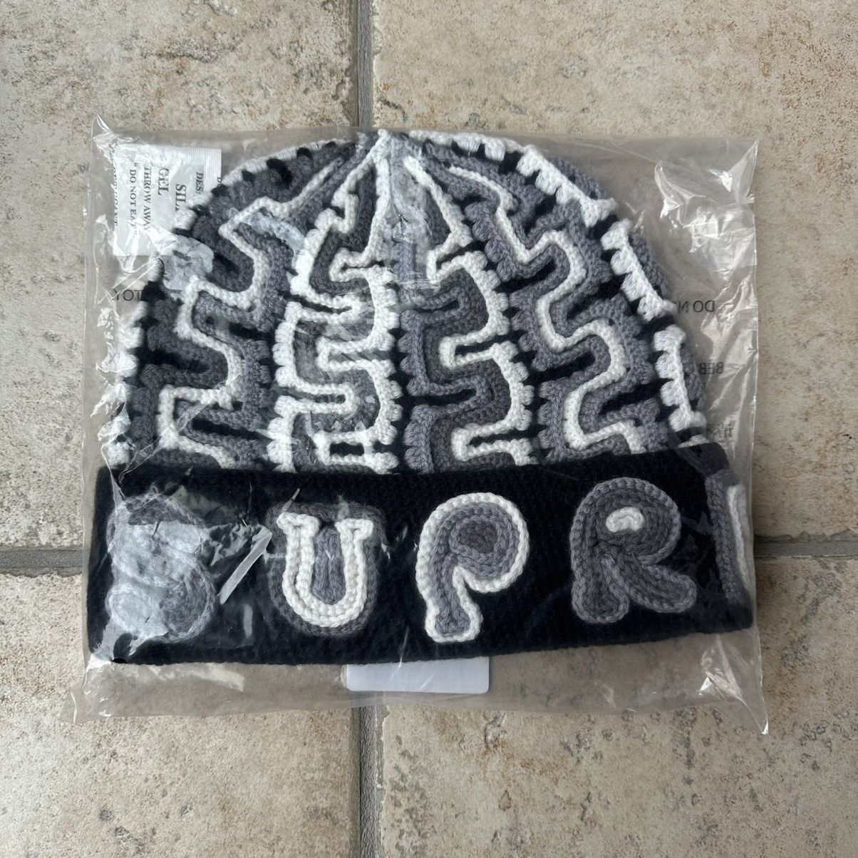 Supreme Yarn Applique Beanie 