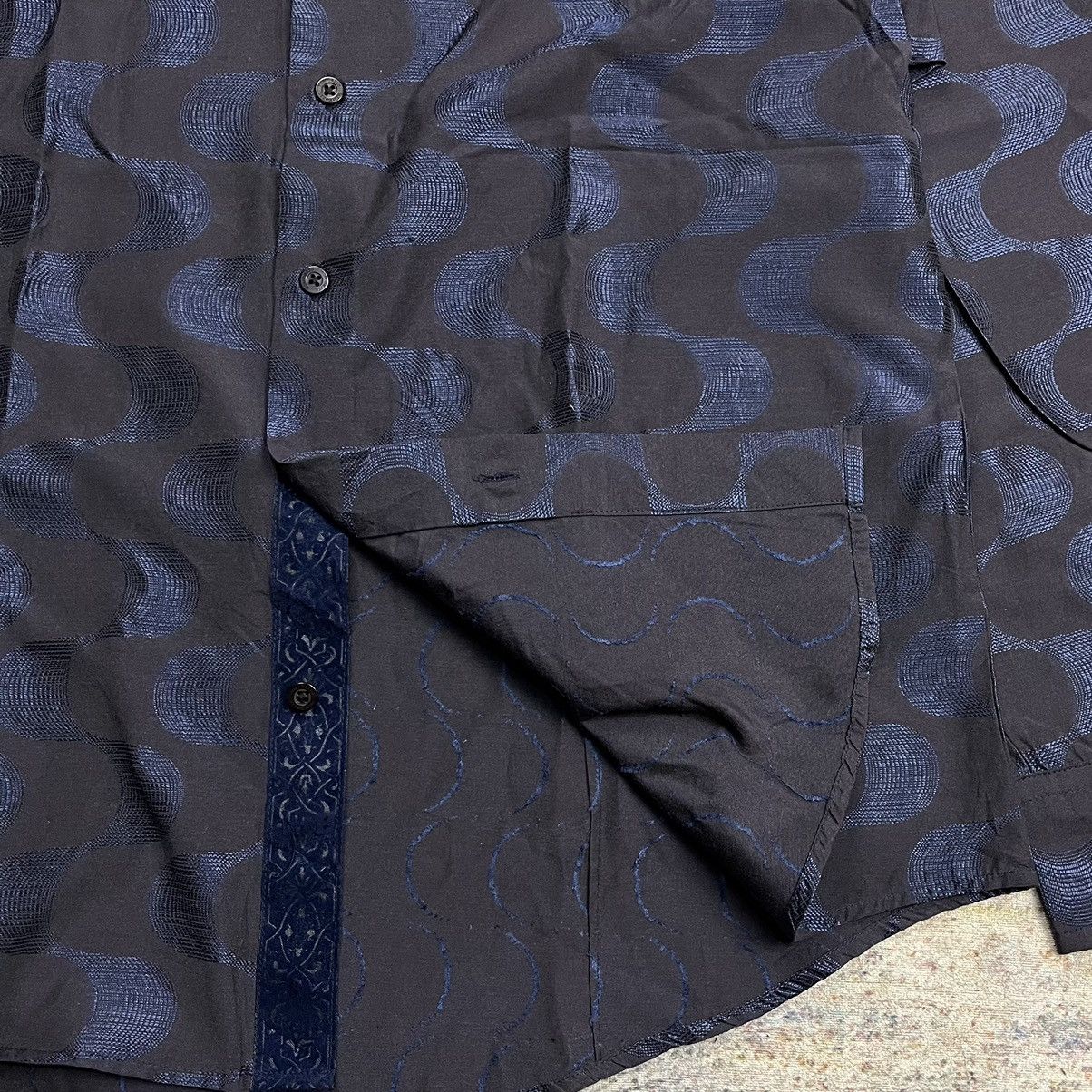 Issey Miyake Vintage 90s Intermezzo button up jacquard shirt Size US M / EU 48-50 / 2 - 6 Thumbnail