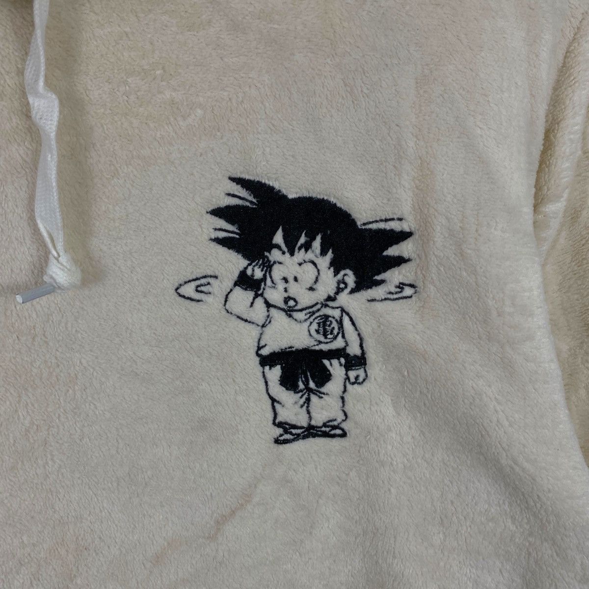 Vintage DRAGON BALL Son Goku Anime Manga Pullover Fleece Hoodie Size L / US 10 / IT 46 - 3 Thumbnail