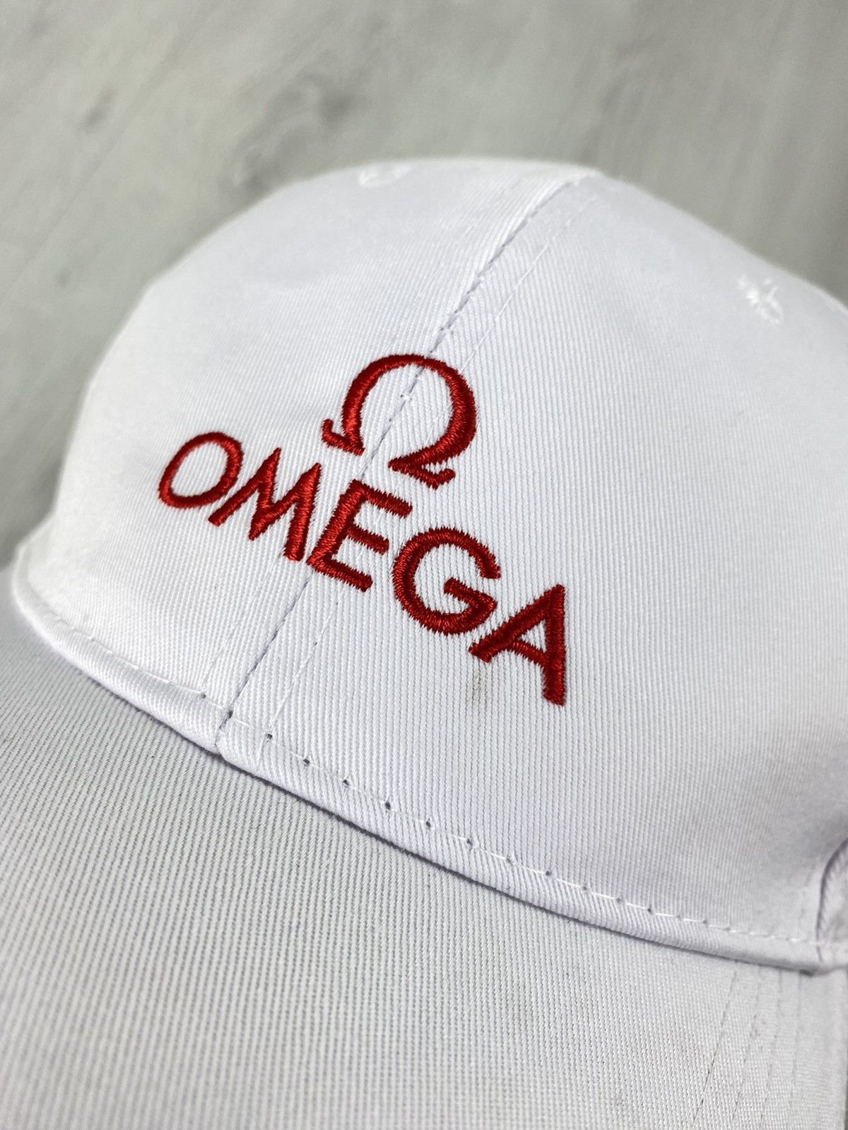 Omega Vintage Omega Cap Hat Rolex Cartier Racing Breitling Size ONE SIZE - 9 Thumbnail