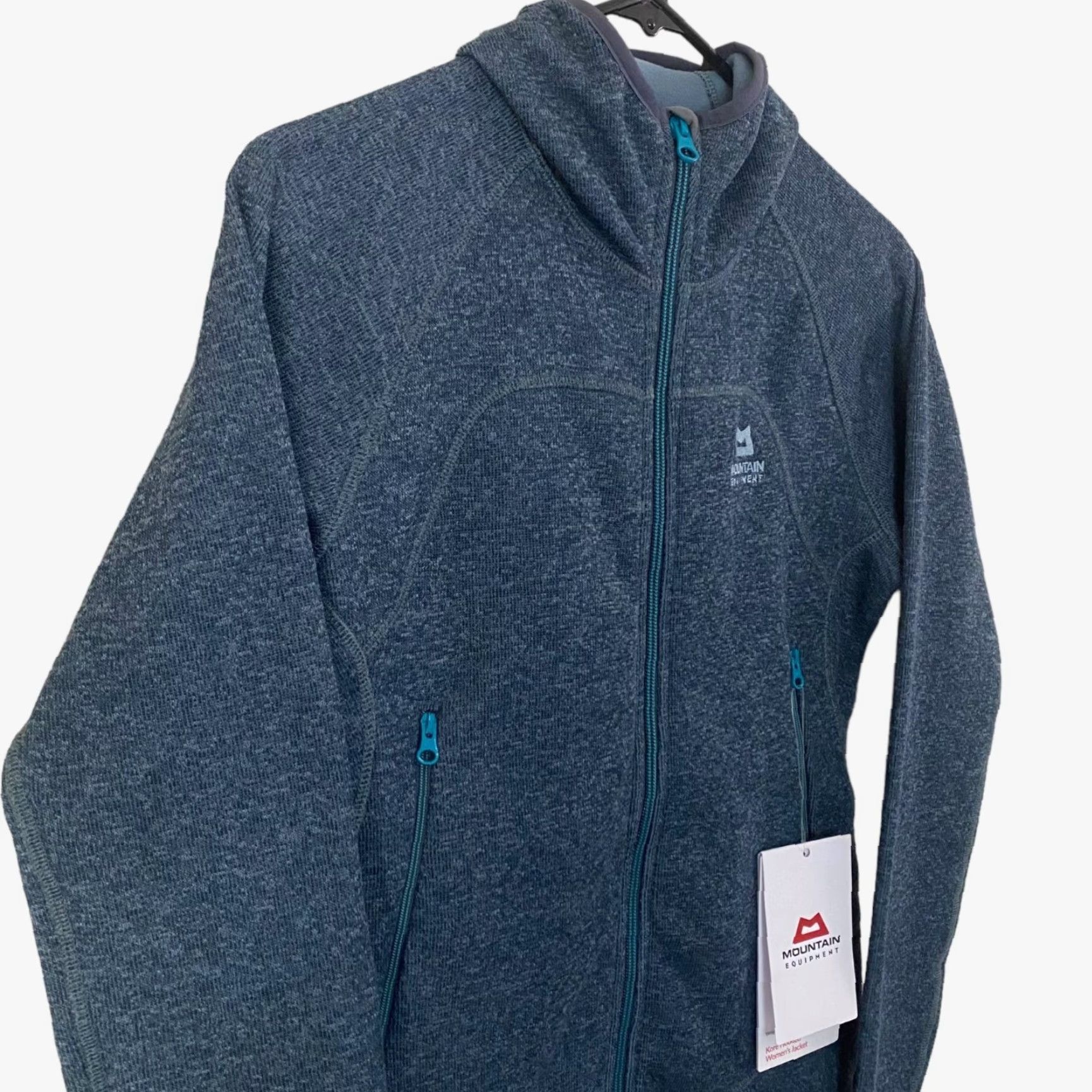 Mountain Equipment Mountain Equipment Kore Full-Zip Hooded Jacket Womens Small Blue Hiking New Size S / US 4 / IT 40 - 4 Thumbnail