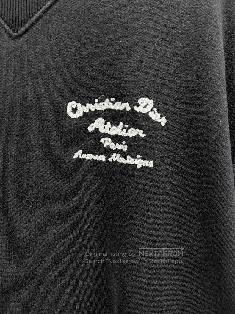 Dior Dior Embroidered slogan letter logo sweatshirt Size US XXL / EU 58 / 5 - 5 Thumbnail