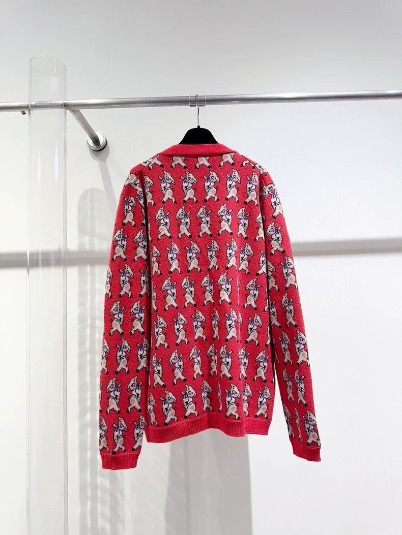 Gucci GucciPiggy cardigan jacket 2503-Nextarrow Size L / US 10 / IT 46 - 2 Thumbnail