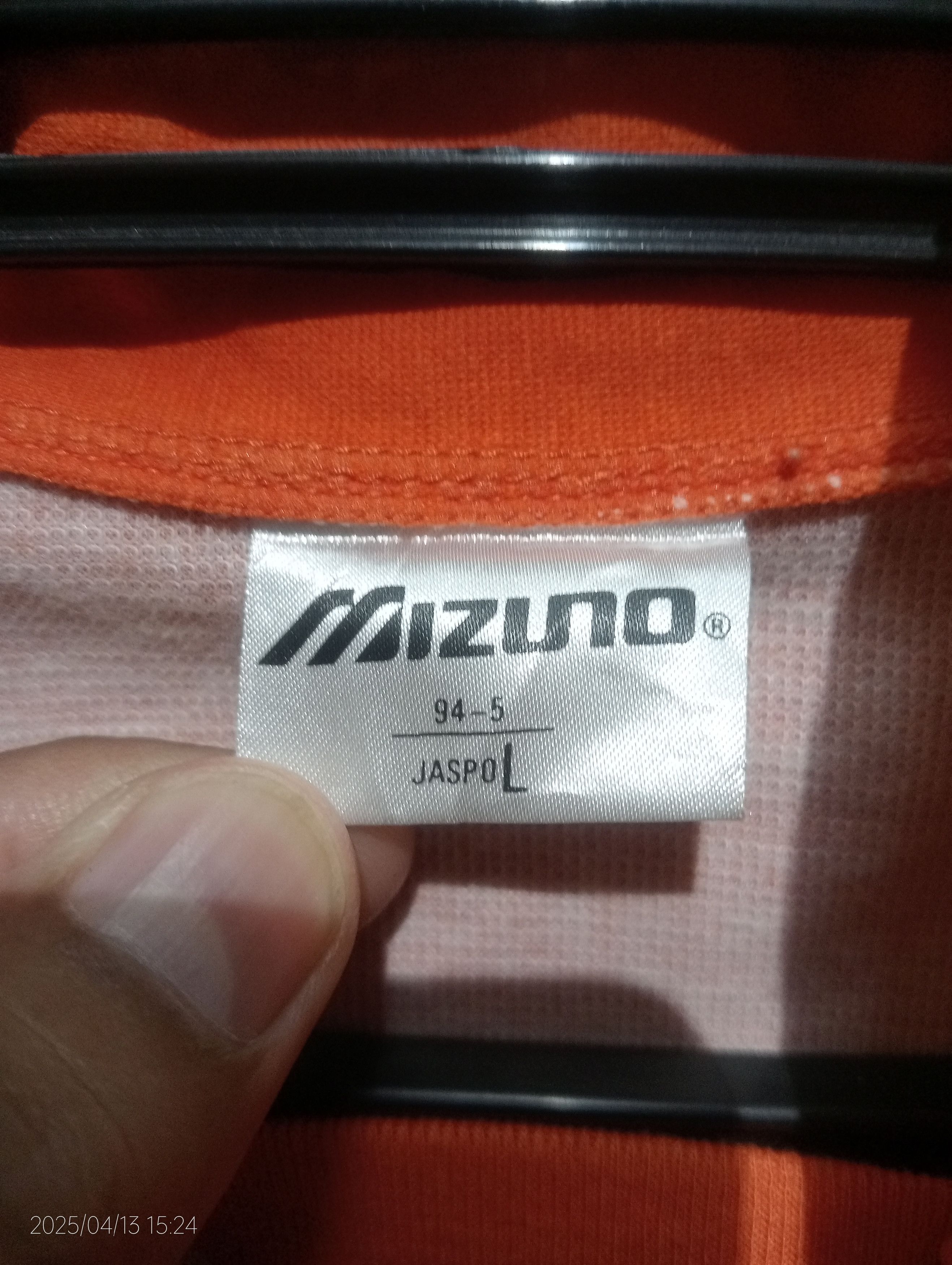 Mizuno Vintage '80s Single Stitch Mizuno Flame Long Sleeve Jersey Size US S / EU 44-46 / 1 - 5 Thumbnail