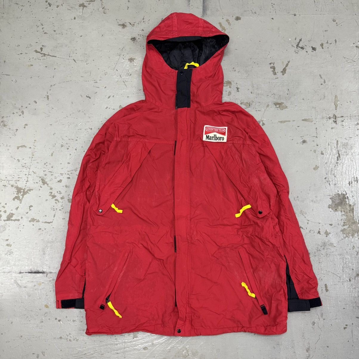 Marlboro 🔥Send OFFERS🔥Marlboro Adventure Team Spell Out Jacket Size US XL / EU 56 / 4 - 1 Thumbnail