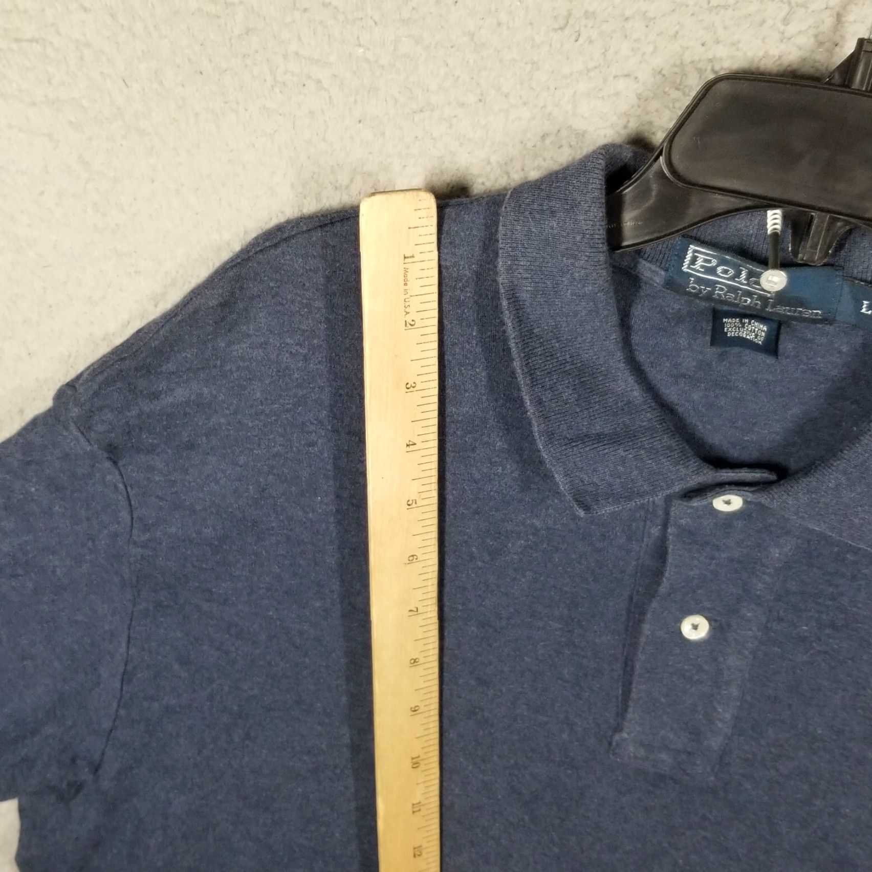 Ralph Lauren VINTAGE Polo Ralph Lauren Shirt Men Adult Large Blue White Striped 100% Cotton Size US L / EU 52-54 / 3 - 5 Thumbnail