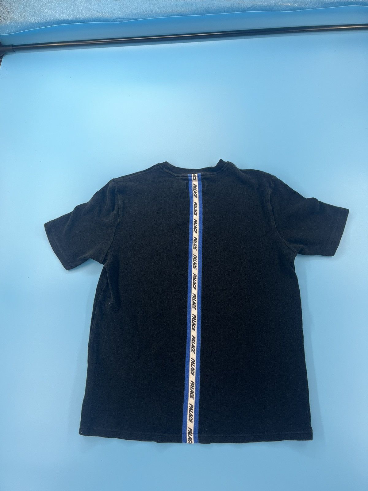 Palace Palace Vertical Weave T-Shirt Black Sz Large Size US L / EU 52-54 / 3 - 2 Thumbnail