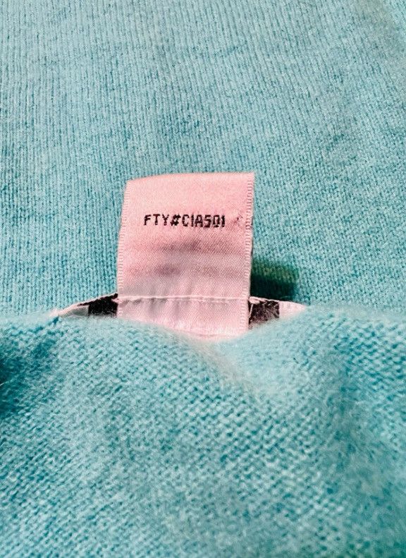 Other Vintage Chadwick’s 100% Cashmere Sweater – Teal – Women’s XL Size XL / US 12-14 / IT 48-50 - 4 Thumbnail