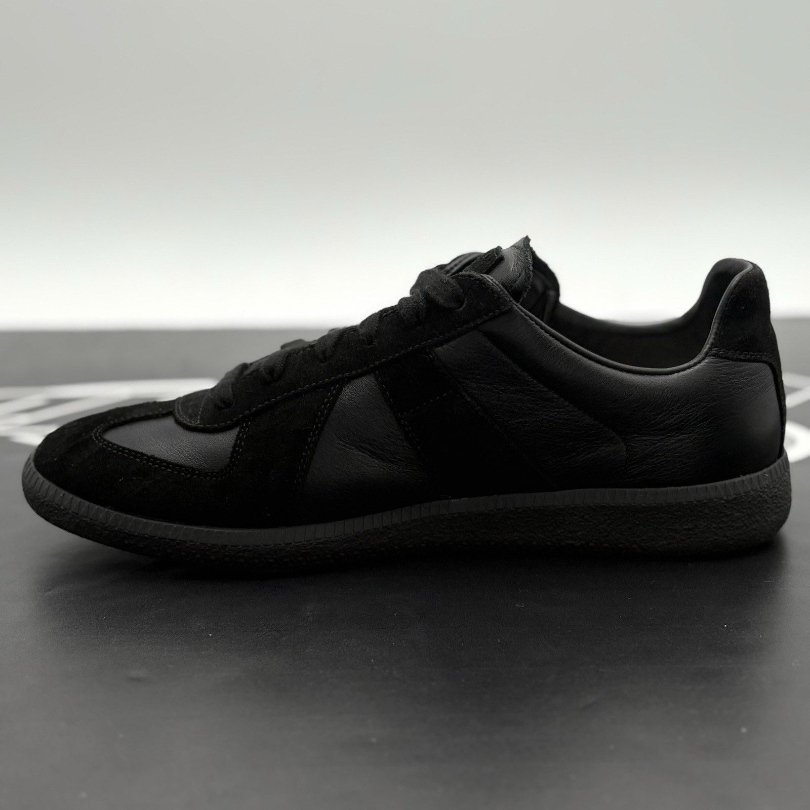 Maison Margiela Maison Margiela Low ' Black ' | EXCELLENT CONDITION! Size US 7 / EU 40 - 4 Thumbnail
