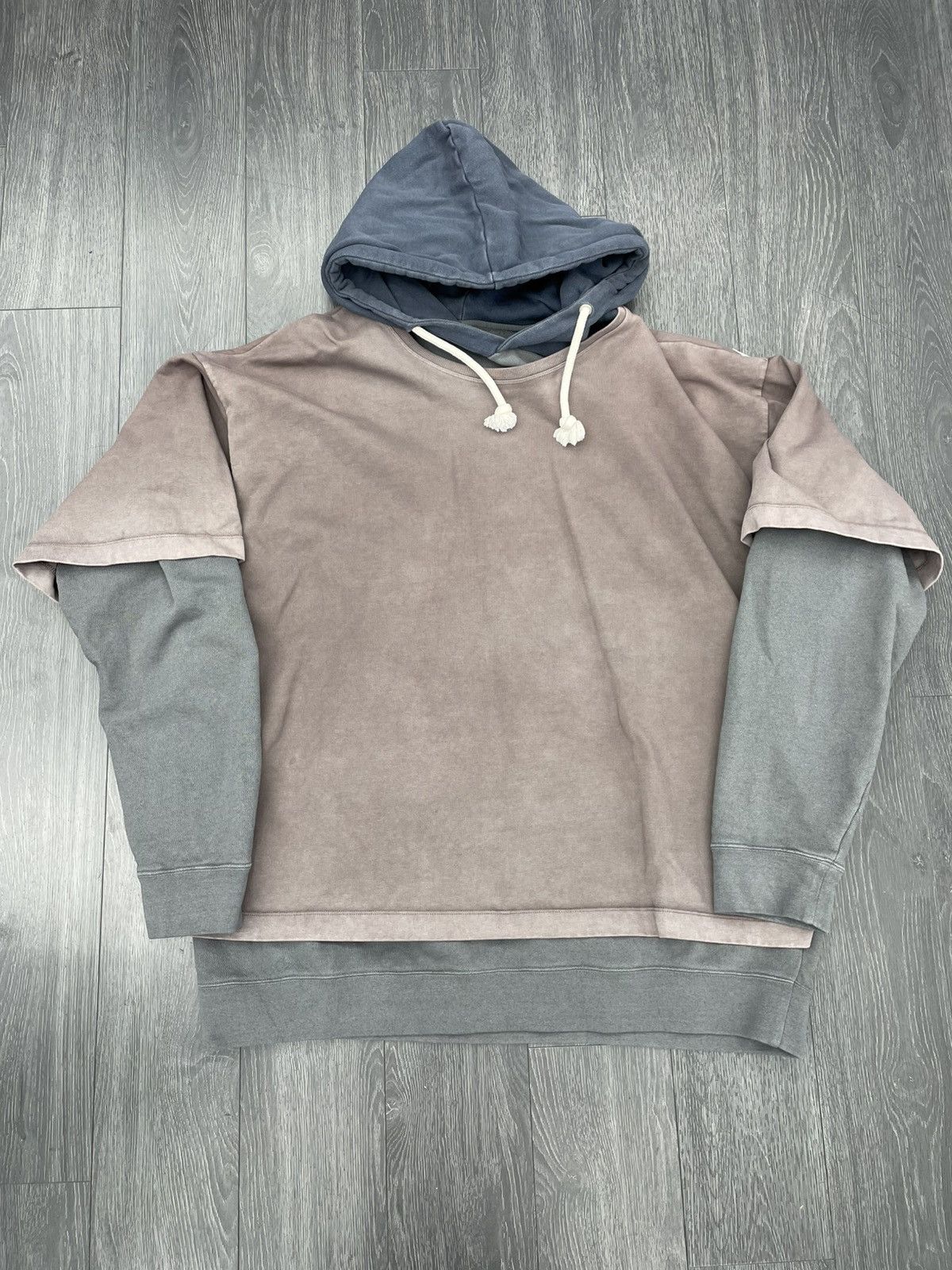 Maison Margiela Maison Margiela Layered Oversized Hoodie Size US XXL / EU 58 / 5 - 1 Thumbnail