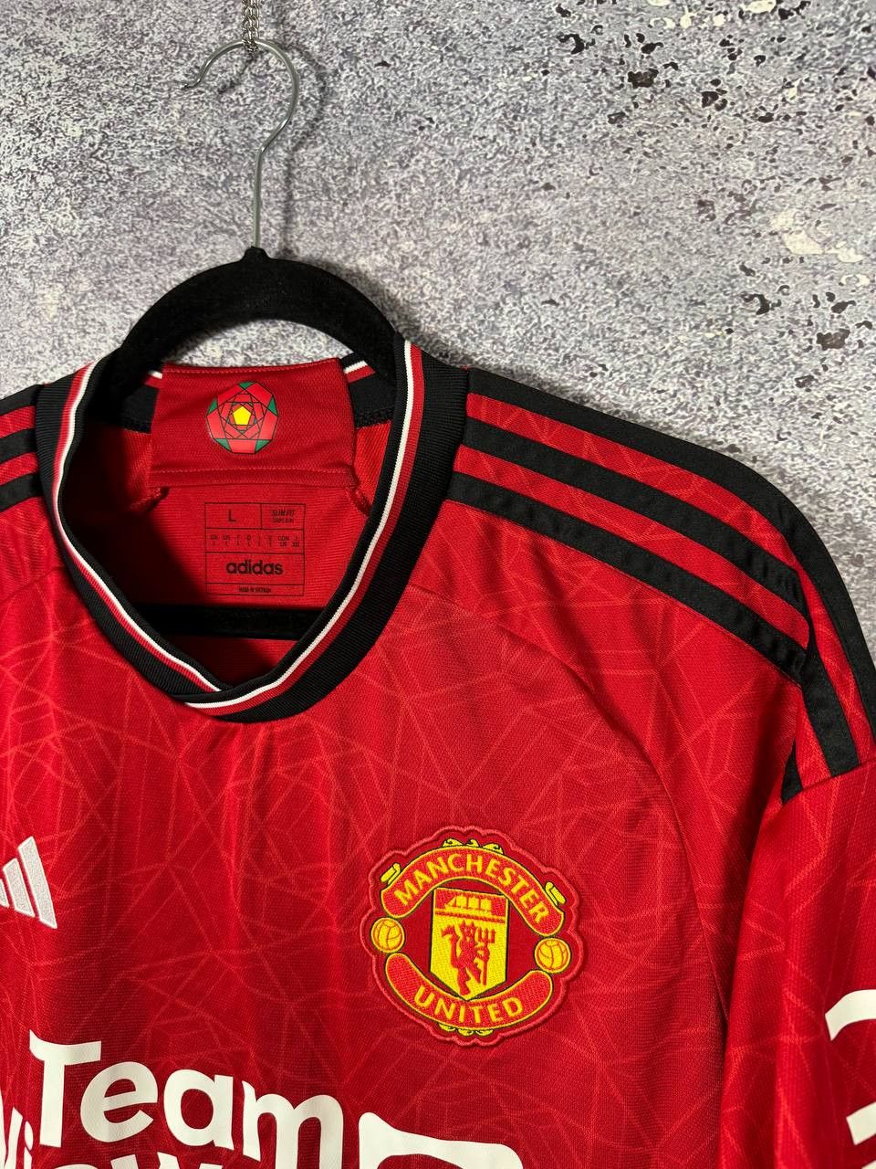 Adidas Manchester United 2023/24 Adidas Soccer Jersey Blokcore L sz Size US L / EU 52-54 / 3 - 7 Thumbnail