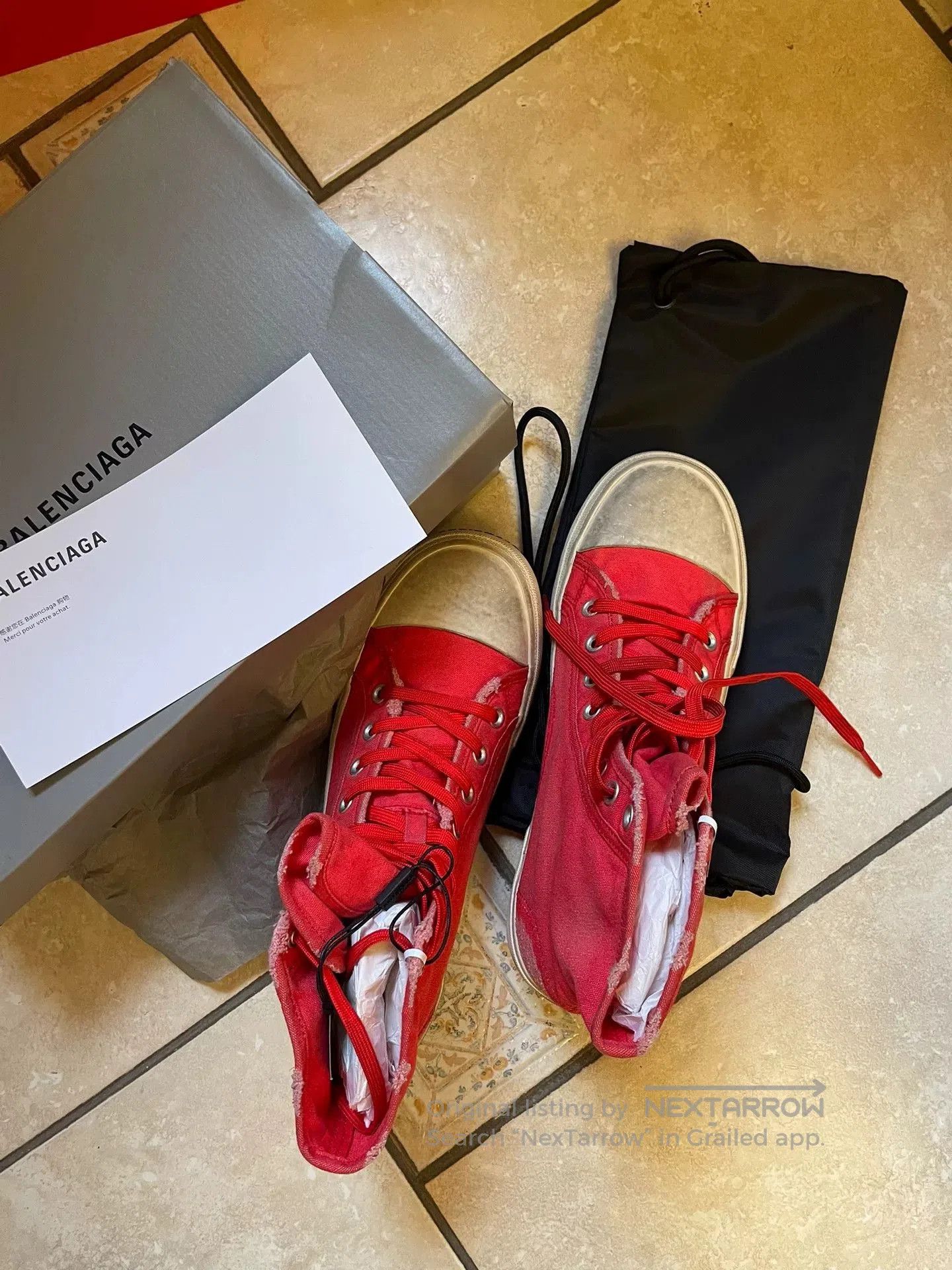 Balenciaga Balenciaga Size 43 Canvas Sneakers. Size US 10 / EU 43 - 1 Thumbnail