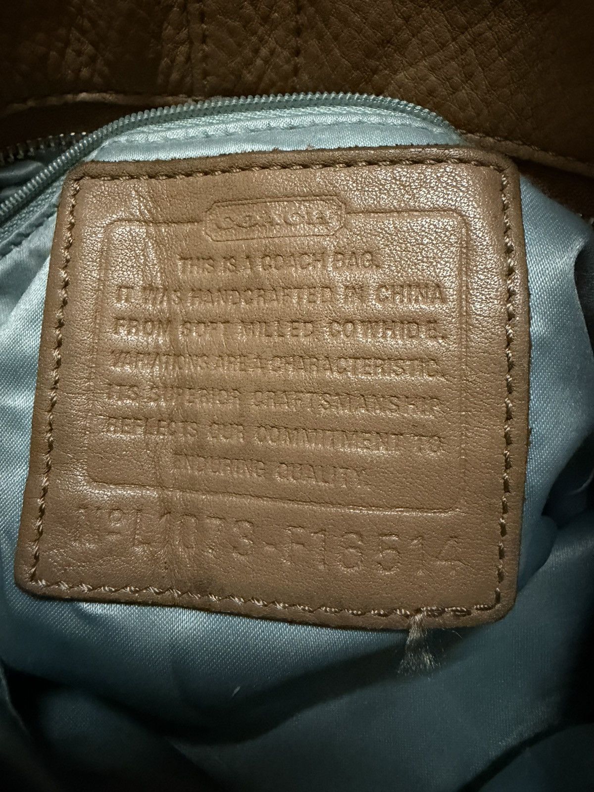 Coach Vintage Coach Tan Pebble Leather Buckle Shoulder Bag Size ONE SIZE - 3 Thumbnail