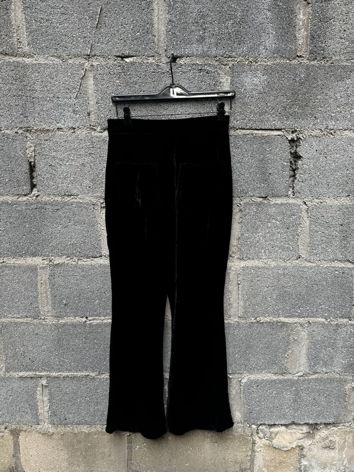 Rick Owens FW22 Rick Owens Bolan Cut Velvet Pants Size US 29 - 2 Thumbnail