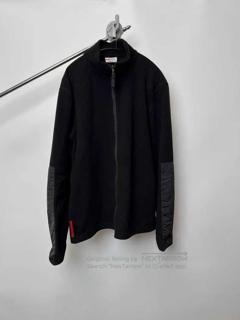 Prada Prada Red Label Fleece Zip-up Jacket Size US XL / EU 56 / 4 - 1 Thumbnail