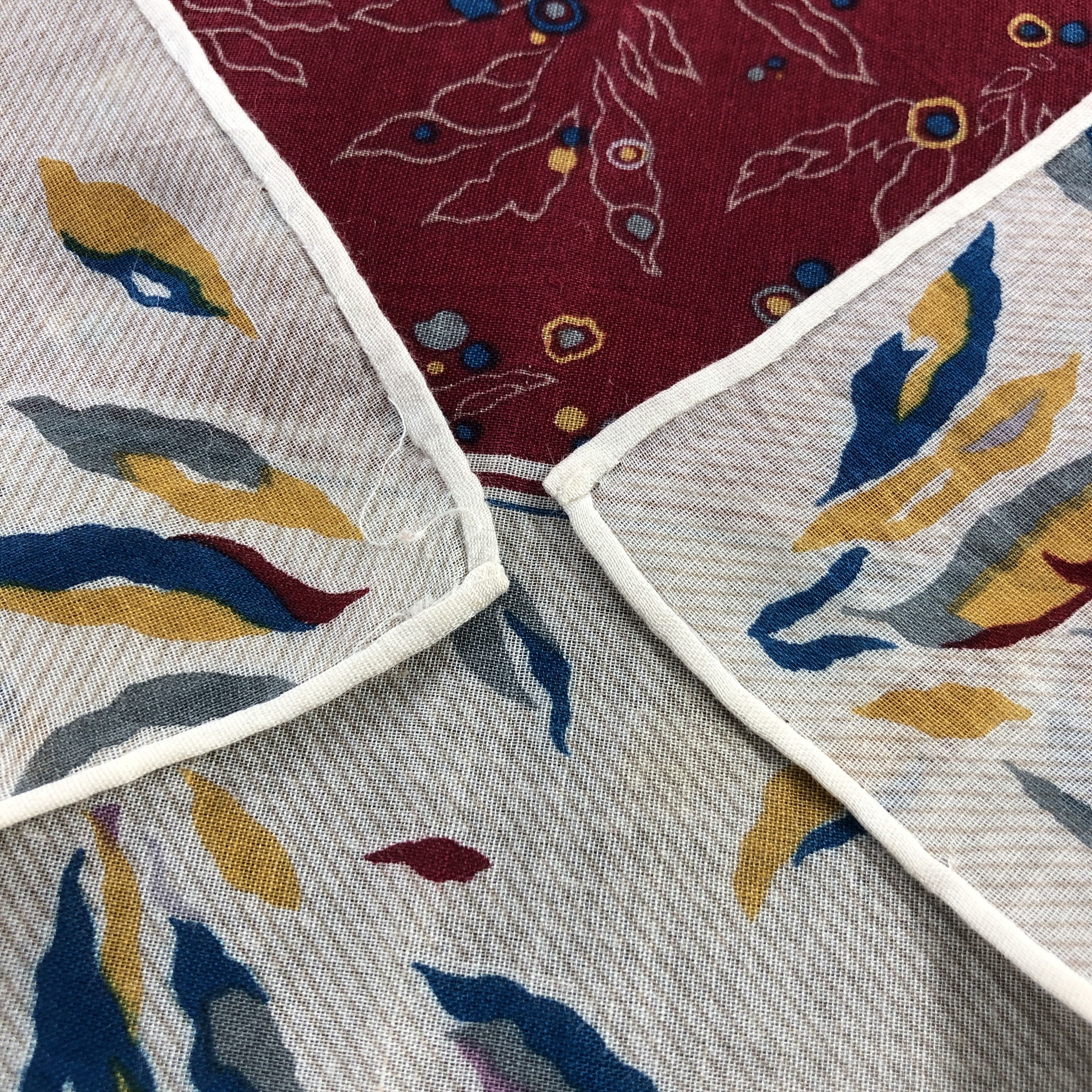 Christian Dior Monsieur Christian Dior Handkerchief Neckerchief Bandana H2787 Size ONE SIZE - 5 Thumbnail