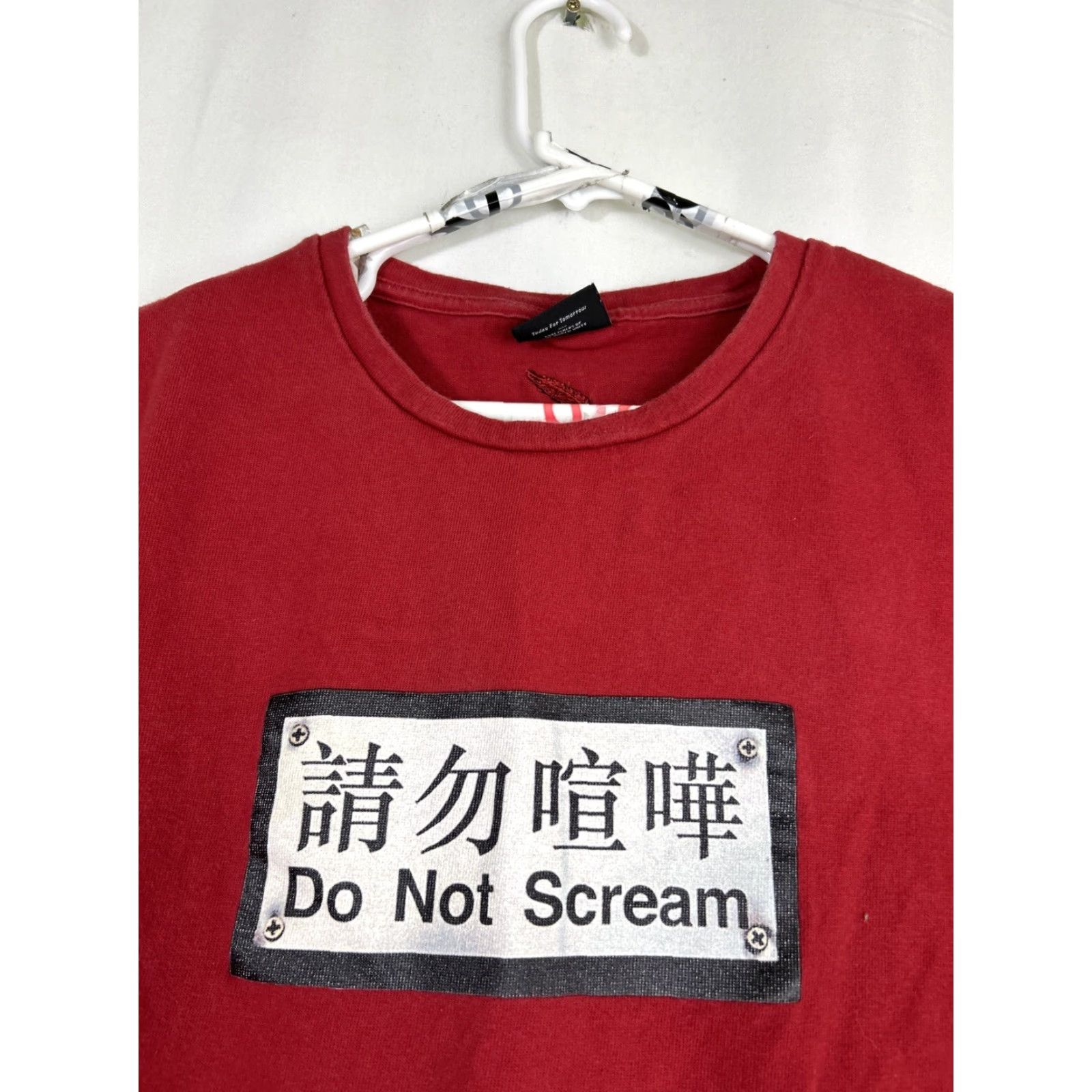 Vintage Publish Mens XL T-Shirt Short Sleeve Red Size US XL / EU 56 / 4 - 3 Thumbnail