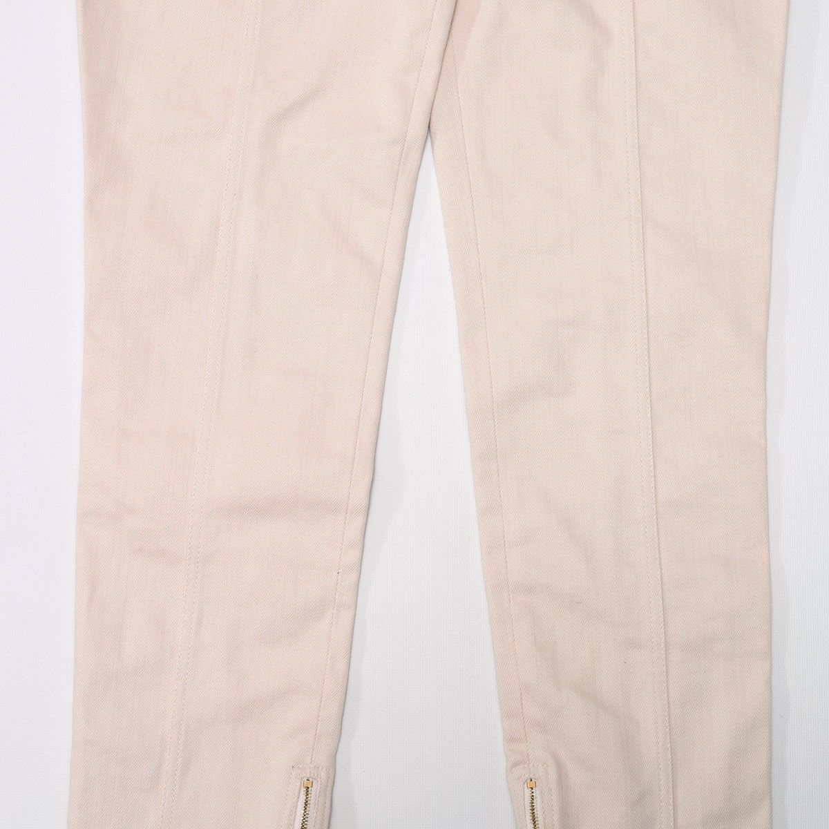 Tom Ford Tom Ford Denim Jeans Pants Slim Biker Light Pink cream 40 Size 27" / US 4 / IT 40 - 5 Thumbnail