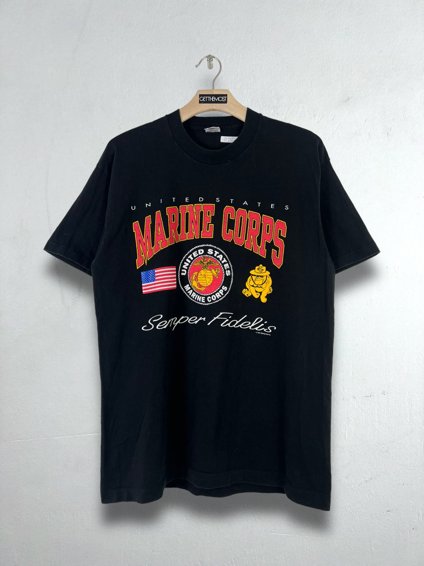 Vintage No.4445 3For$100SHIP Vtg 90s U.S. Marine Corps. (L) Size US L / EU 52-54 / 3 - 1 Thumbnail