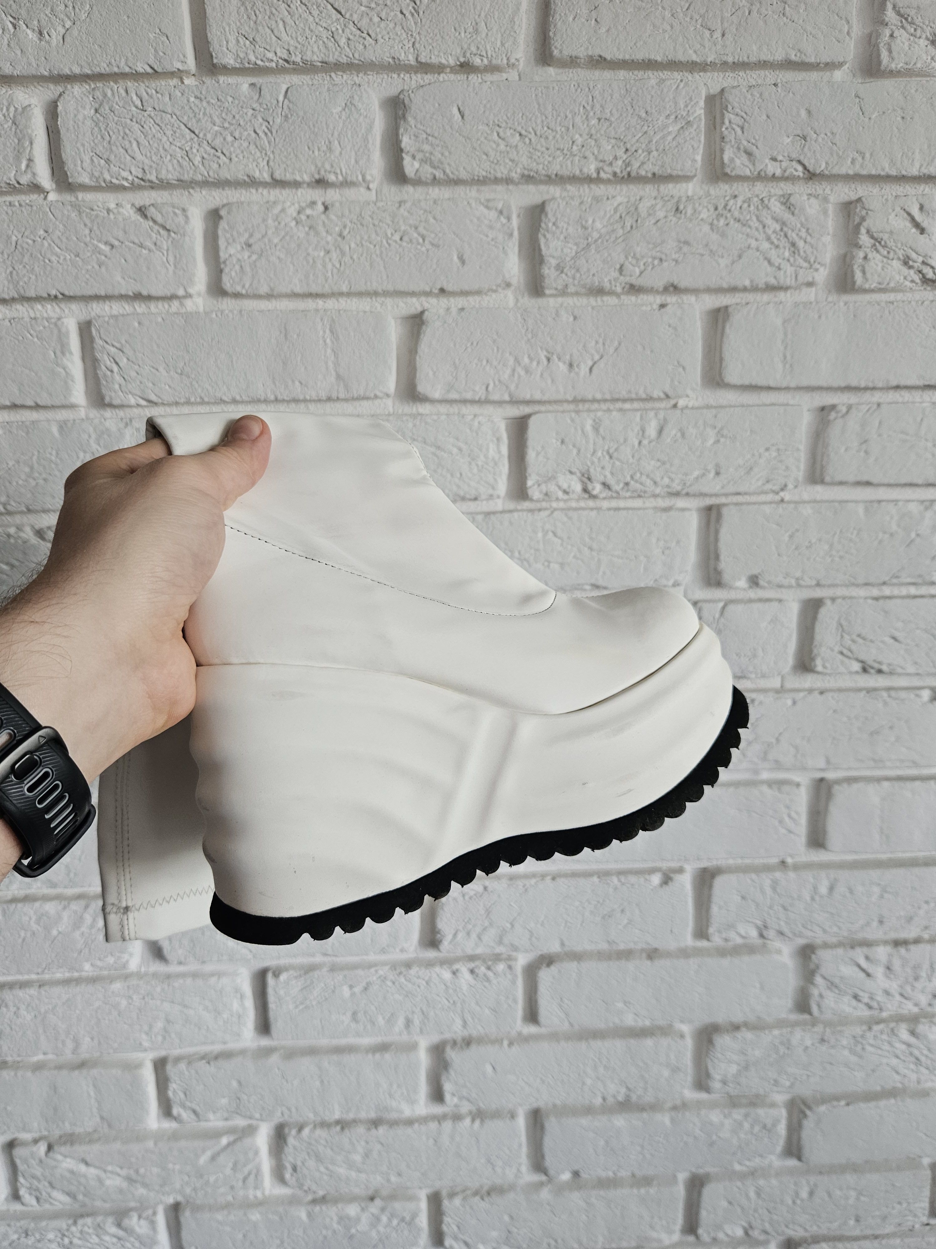 Hysteric Glamour Rare archive white platforms Rock Bull made in spain Size US 6 / IT 36 - 13 Thumbnail