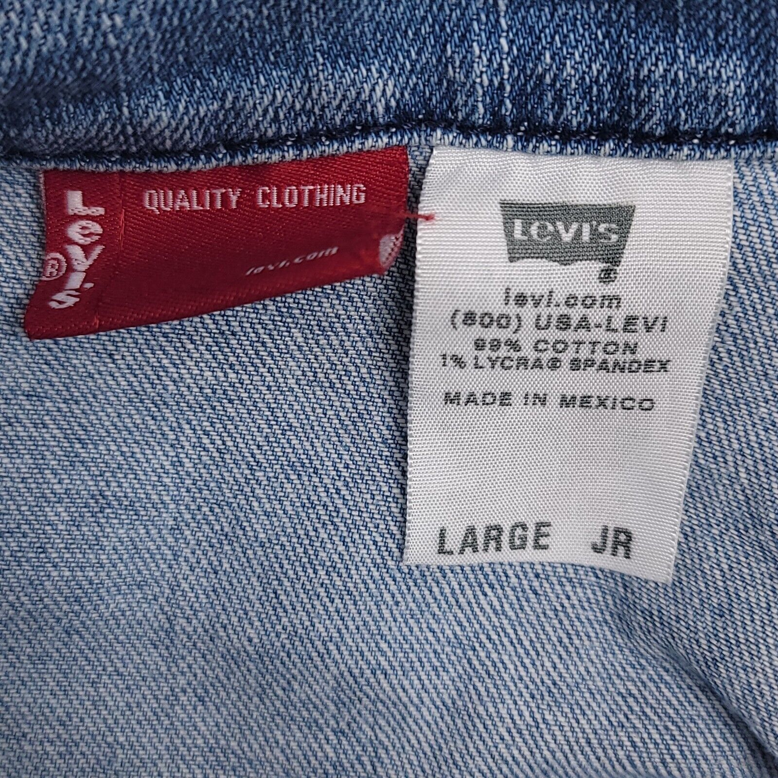 Levi's Levi's Casual Denim Long Sleeve Jacket Womens Size L Blue Size L / US 10 / IT 46 - 3 Thumbnail