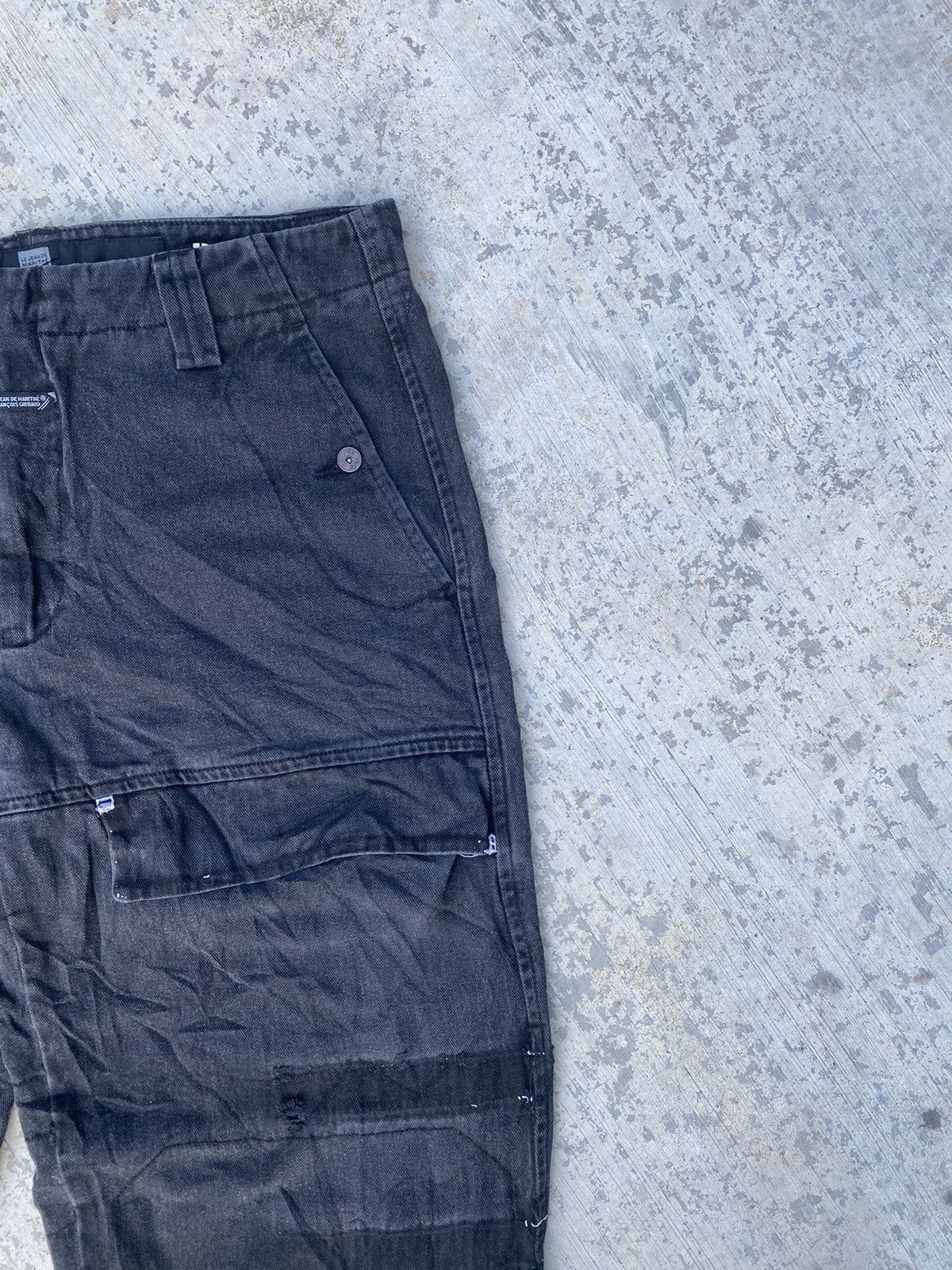 Marithe + Francois Girbaud Distressed Le Jeans Marithe Francois Girbaud Cargo Pants Size US 36 / EU 52 - 5 Thumbnail
