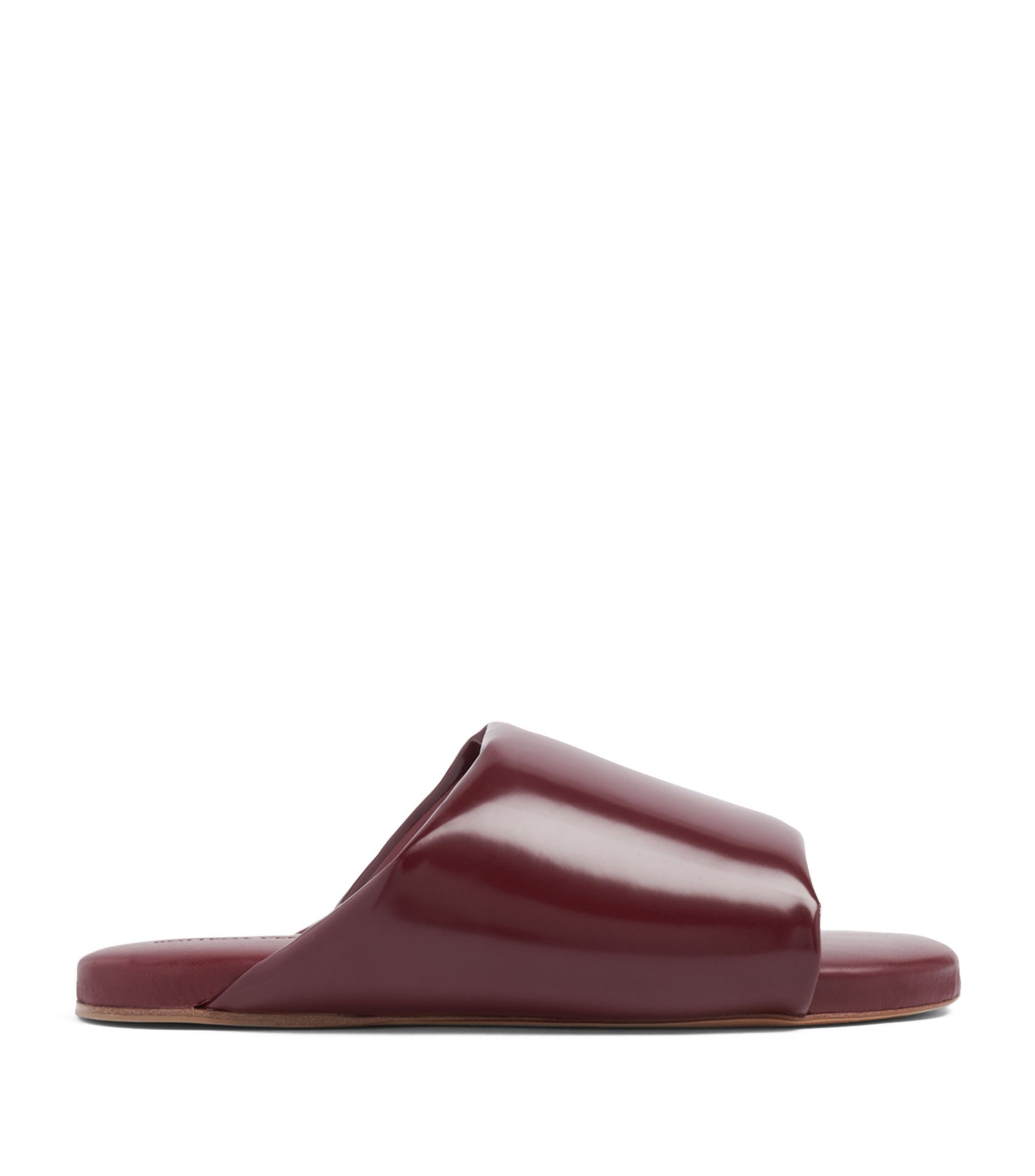 Bottega Veneta $1.9K VALUE Cushion Mule in Burgundy Size US 11 / EU 44 - 1 Thumbnail