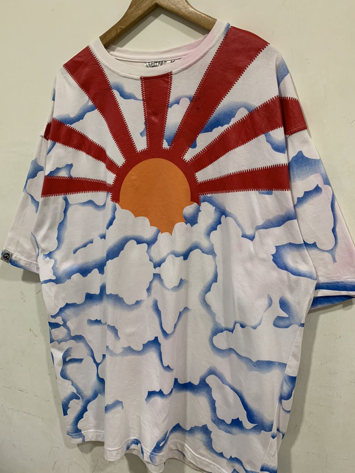 Japanese Brand Japanese Land of The Rising Sun Tee Oversize Size US XXL / EU 58 / 5 - 3 Thumbnail