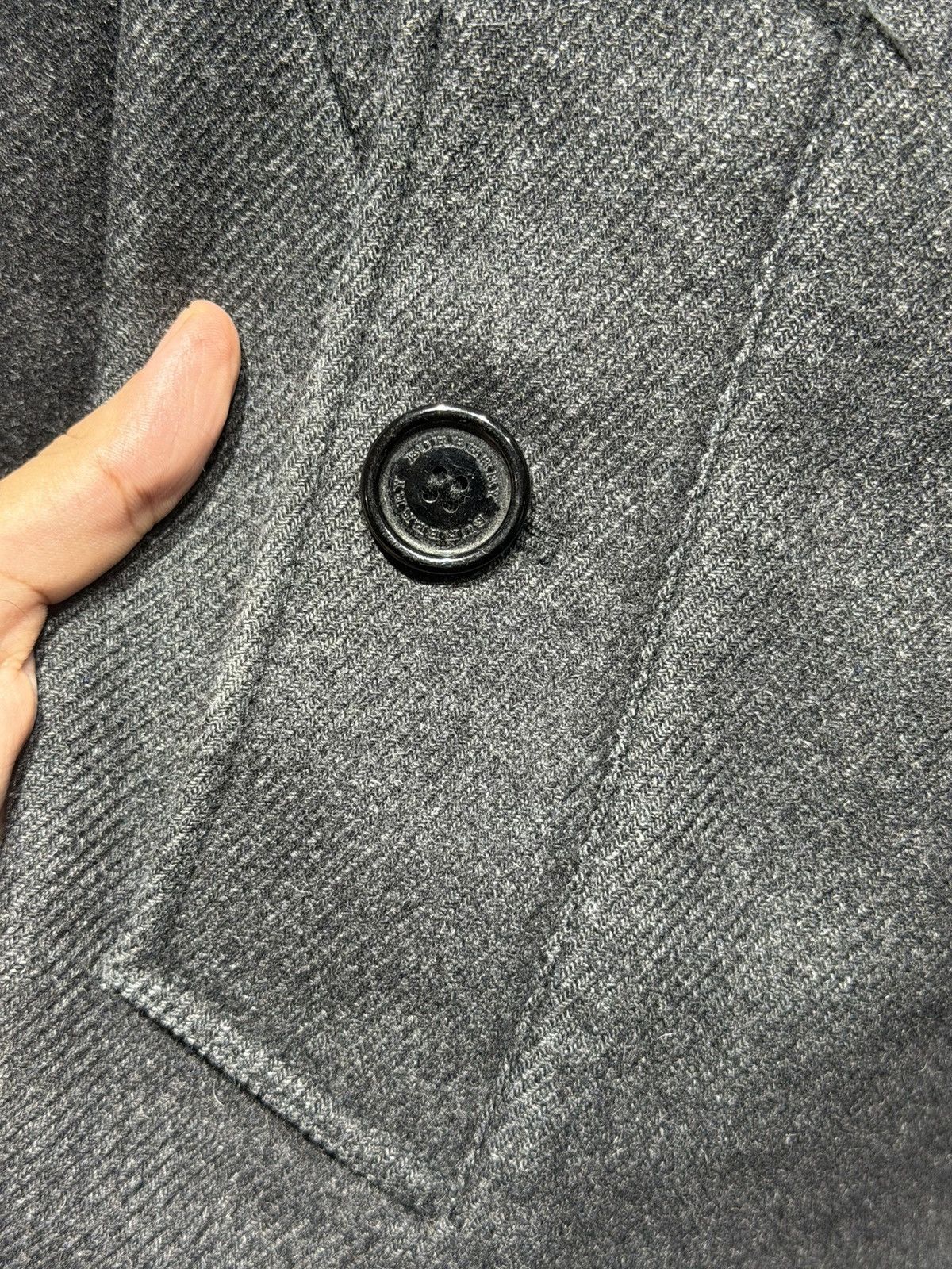 Burberry Burberry Wool overcoat jacket Size US L / EU 52-54 / 3 - 4 Thumbnail