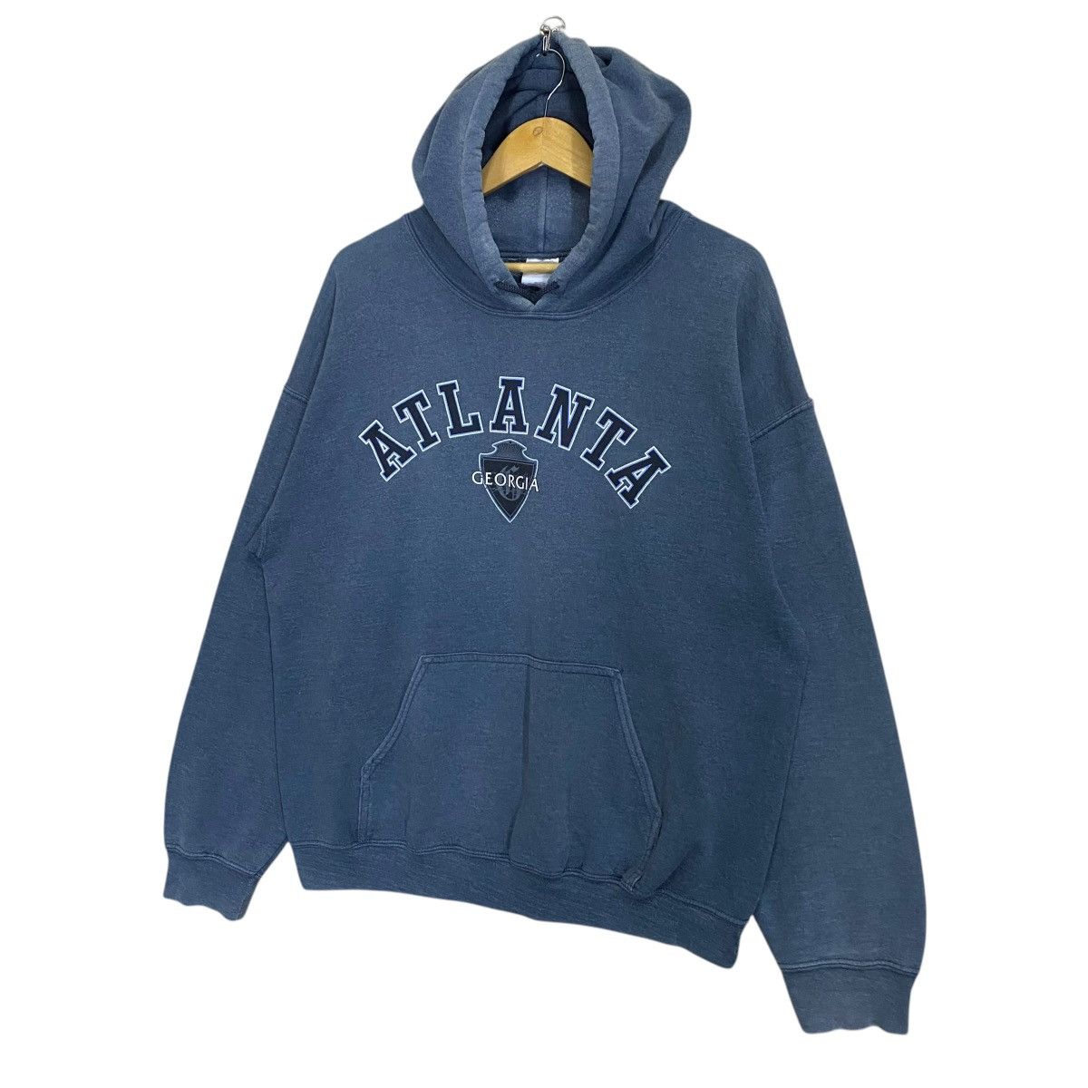 Sports Specialties × Vintage Georgia Atlanta Big Logo Crewneck Hoodie Size US L / EU 52-54 / 3 - 3 Thumbnail