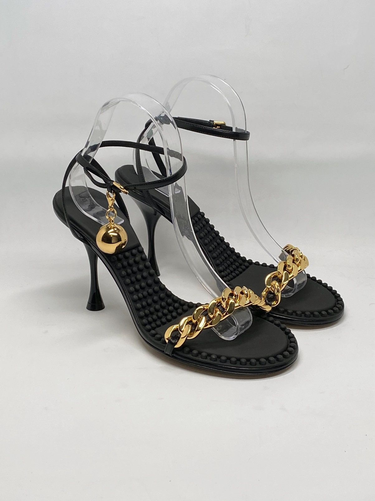 Bottega Veneta Bottega Veneta Ball Embellished High Heel Sandals size 39 Size US 9 / IT 39 - 4 Thumbnail