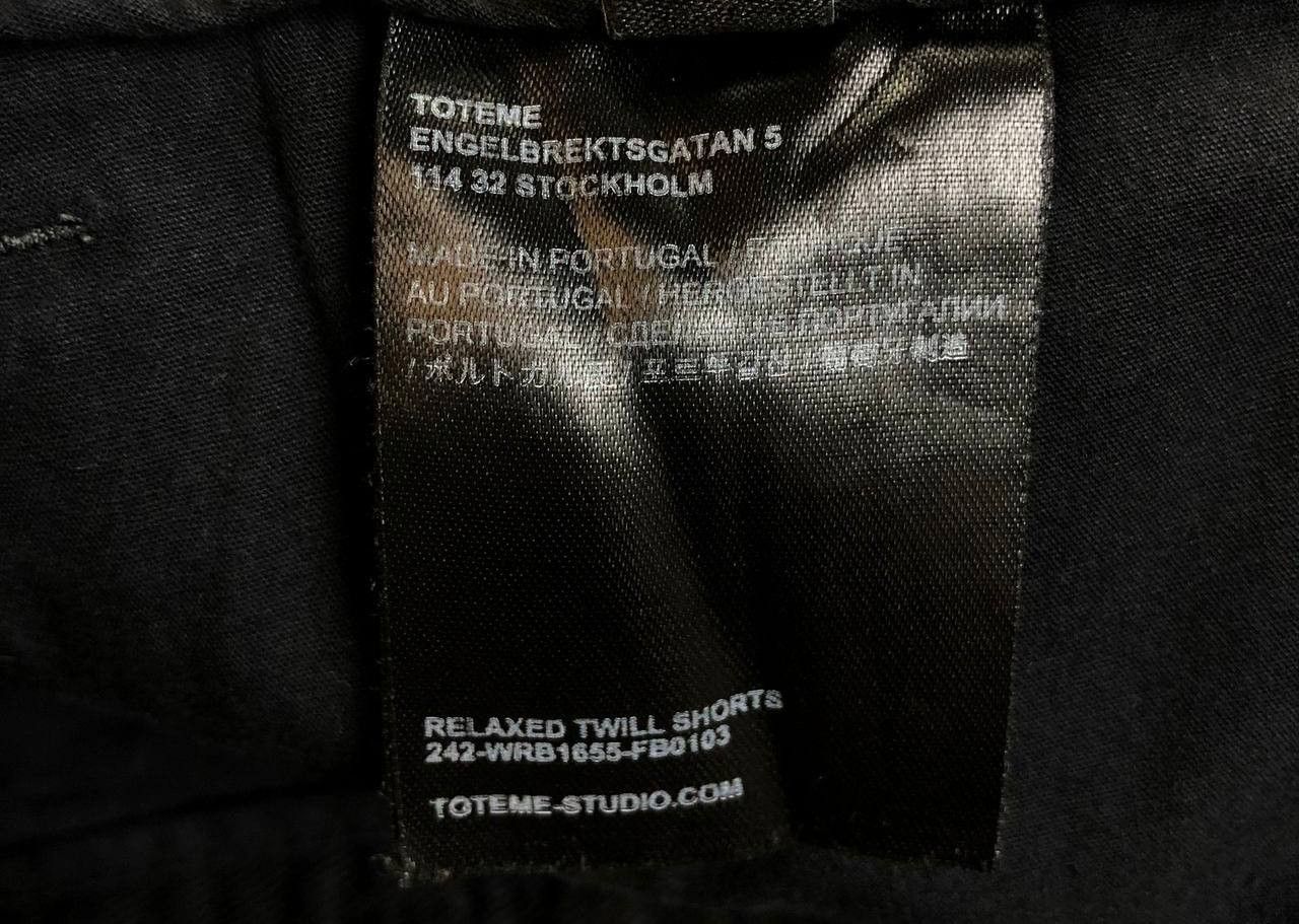 Toteme Toteme - Twill Chino Shorts Size 34" / US 12 / IT 48 - 8 Thumbnail