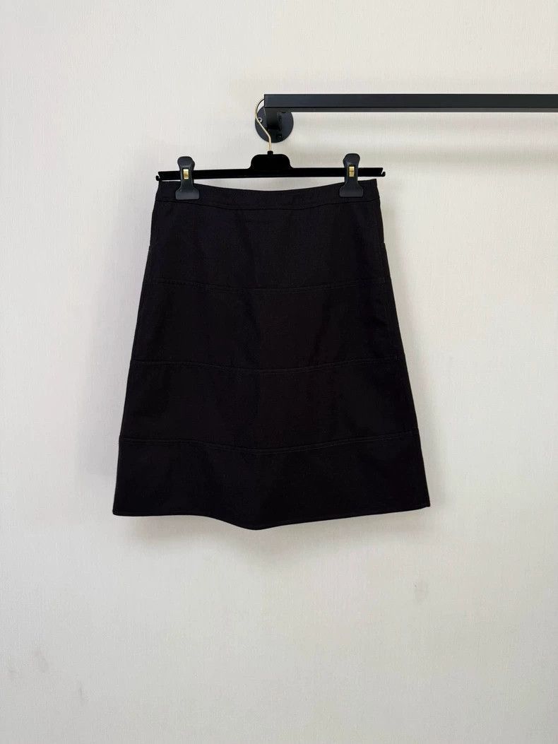 Chanel Chanel Black Skirt Size 34 Very Good Condition -2505 Size 33" - 5 Thumbnail