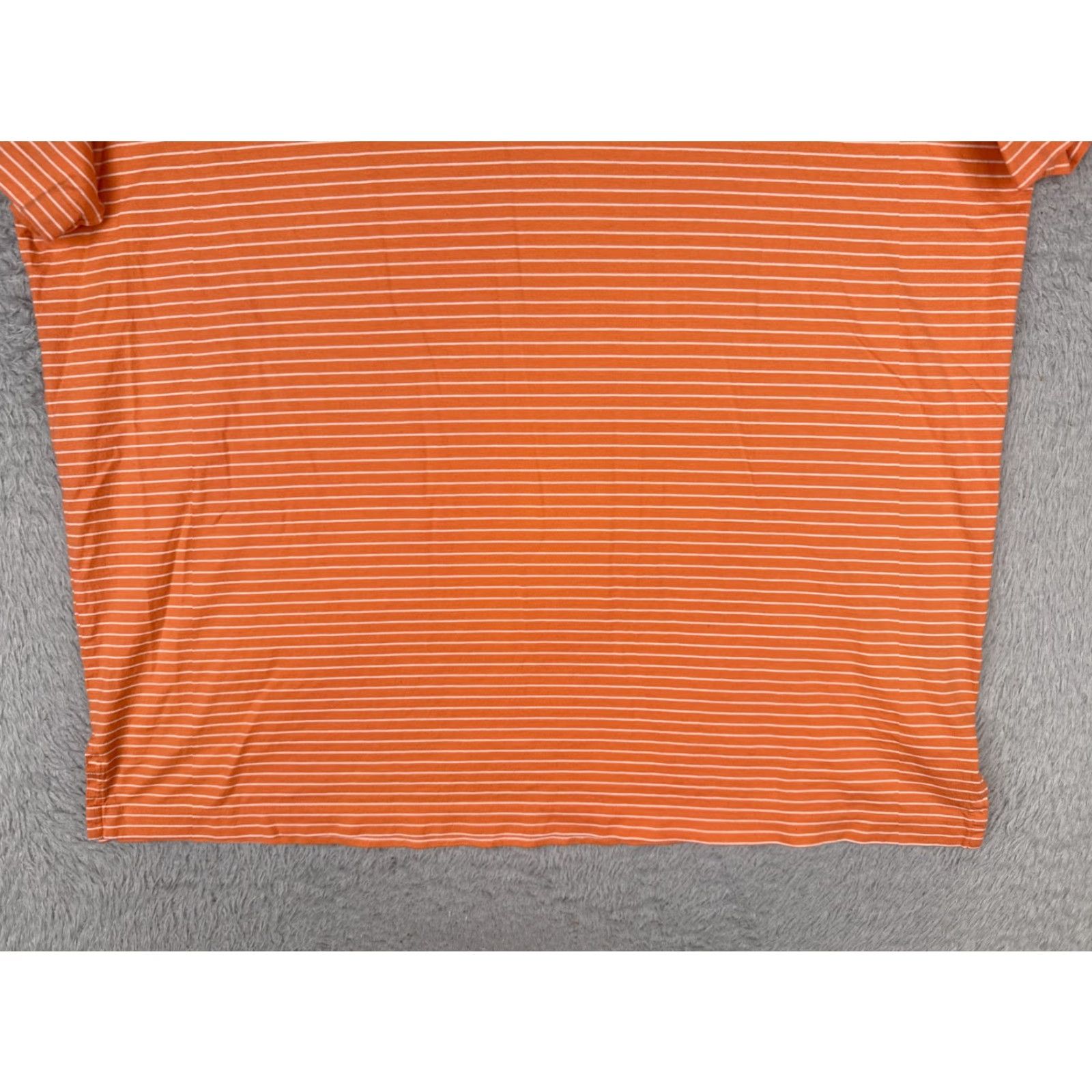 Ralph Lauren Polo Ralph Lauren Shirt Men XL Orange Stripe 100% Pima Cotton Golfer Size US XL / EU 56 / 4 - 5 Thumbnail