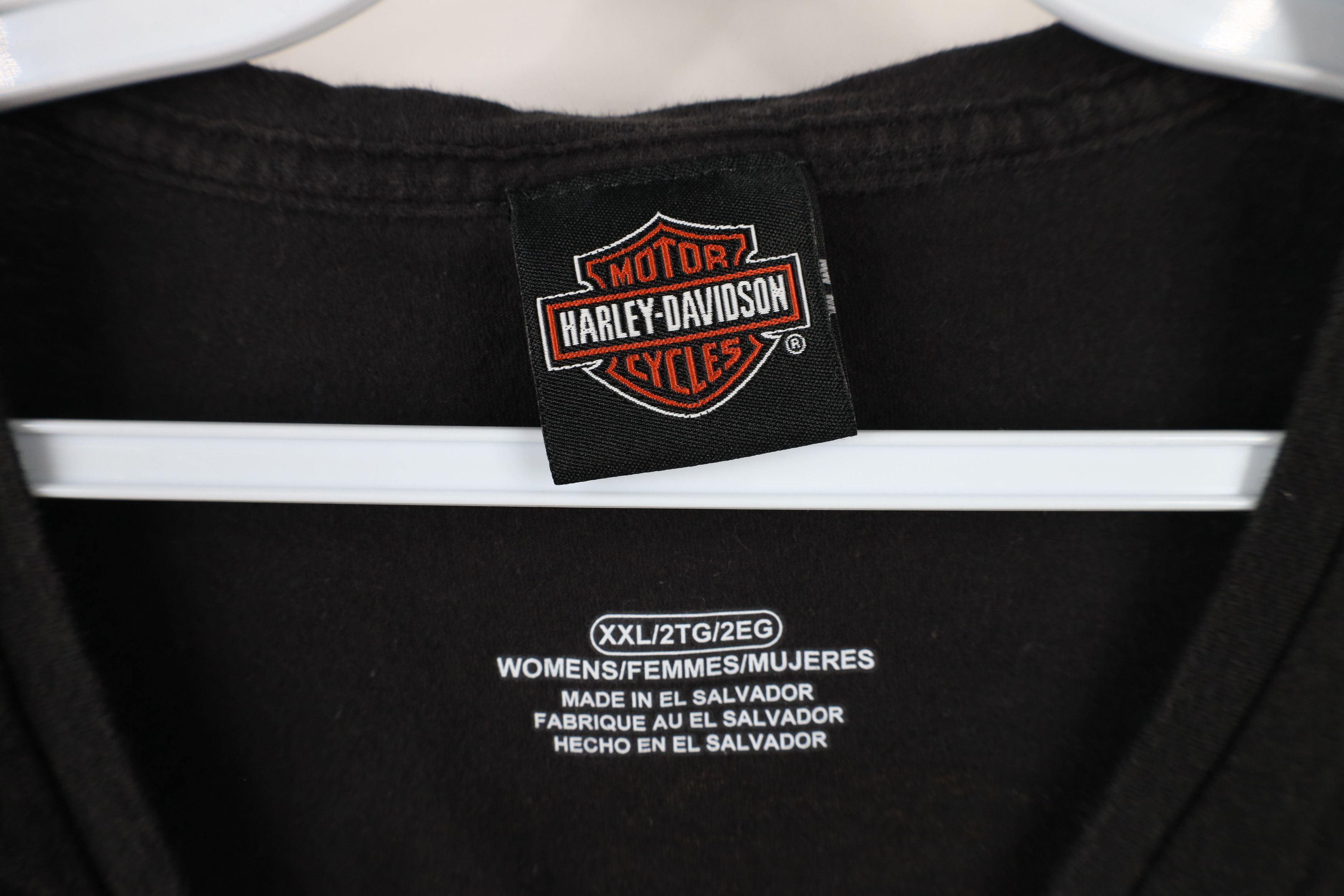 Harley Davidson × Vintage Y2K Harley Davidson Spell Key West Flordia V-Neck T-Shirt Size XXL / US 16-18 / IT 52-54 - 8 Thumbnail