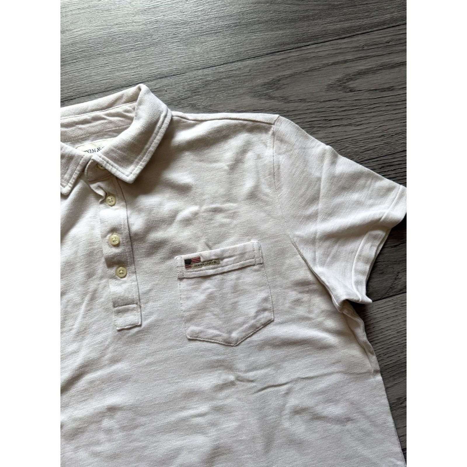 Ralph Lauren Ralph Lauren Denim&Supply RL Shirt Polo Short Sleeve Beige Size M Mens Size US M / EU 48-50 / 2 - 3 Thumbnail