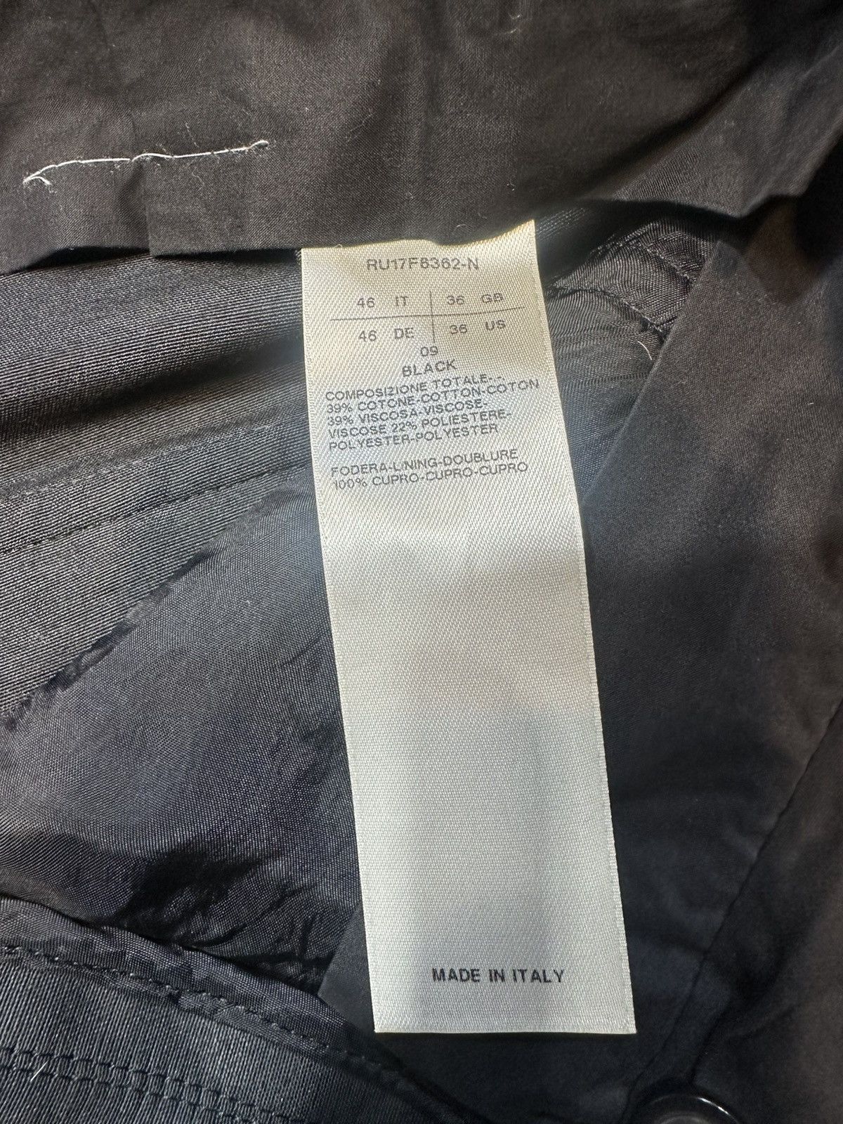 Rick Owens Rick owens main line officer pant Size US 29 - 3 Thumbnail