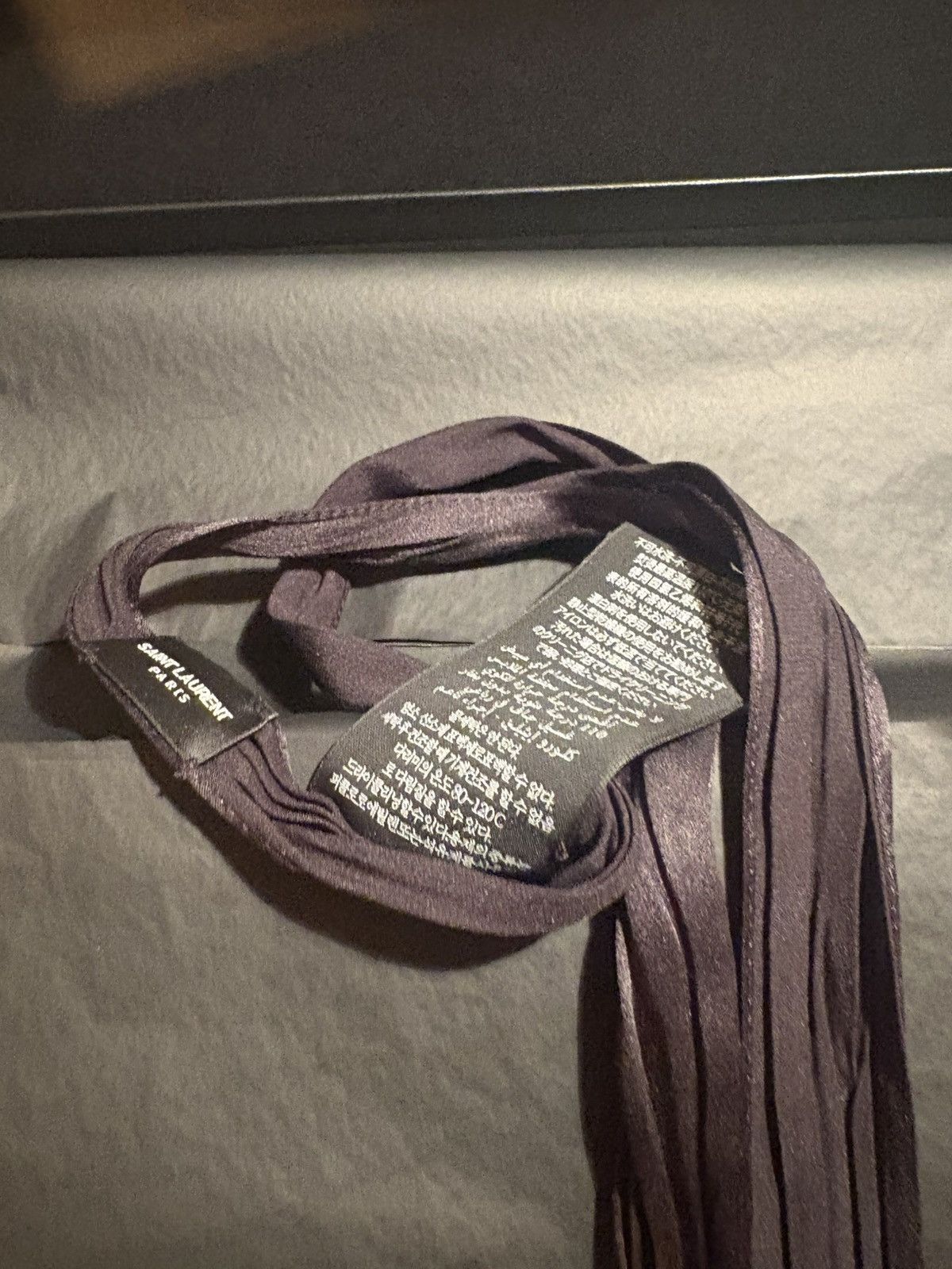 Yves Saint Laurent Tie from Yves Saint Laurent Size ONE SIZE - 2 Thumbnail