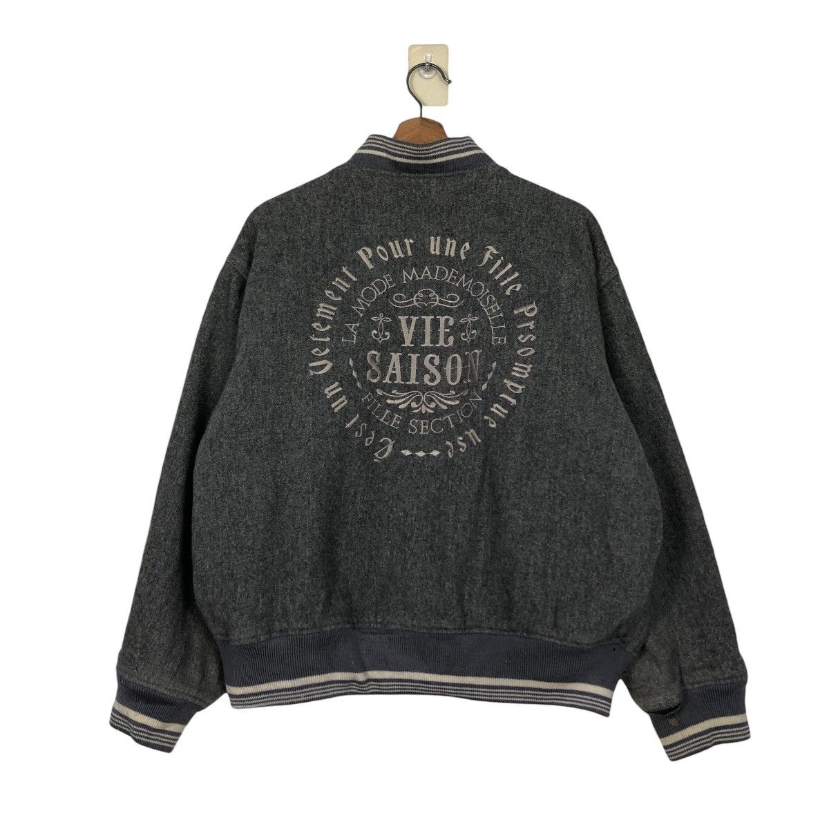 Issey Miyake Vintage Bomber Jacket Detroit Vie Saison Mademoiselle Japan Size US M / EU 48-50 / 2 - 9 Thumbnail