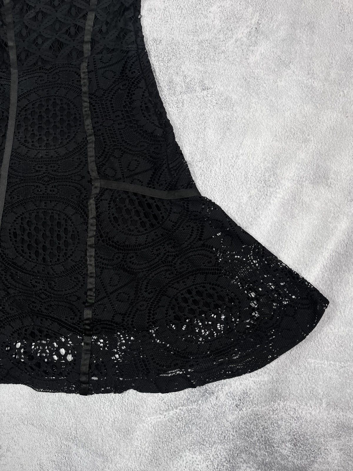 Other Vintage Y2K Desigual mesh flared opium sleeveless dress S Size S / US 4 / IT 40 - 6 Thumbnail