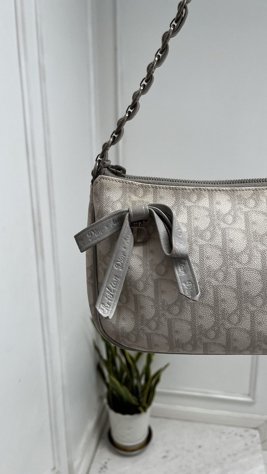 Dior Dior Romantique Trotter Monogram Ribbon Bag Size ONE SIZE - 3 Thumbnail