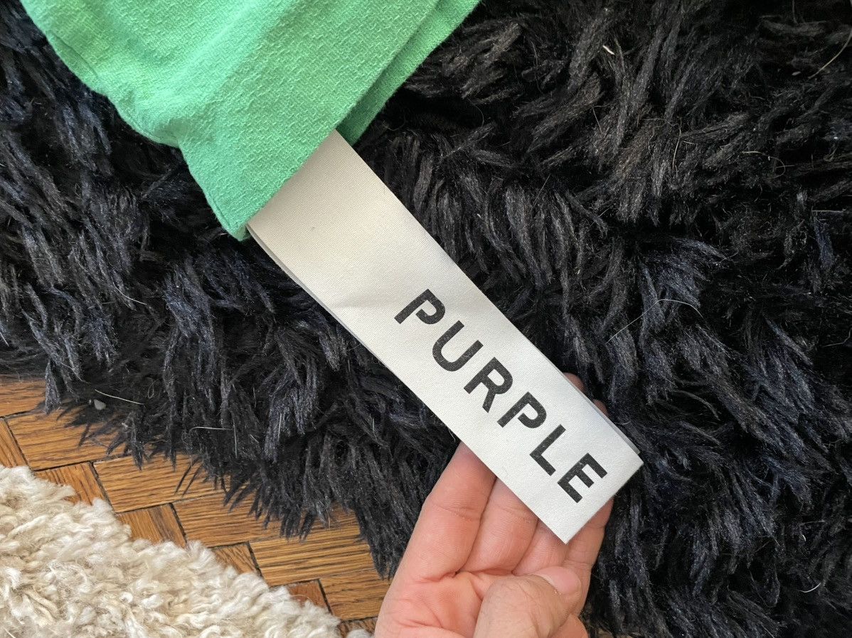 Purple Brand Purple Brand Green Tee Size US XL / EU 56 / 4 - 4 Thumbnail