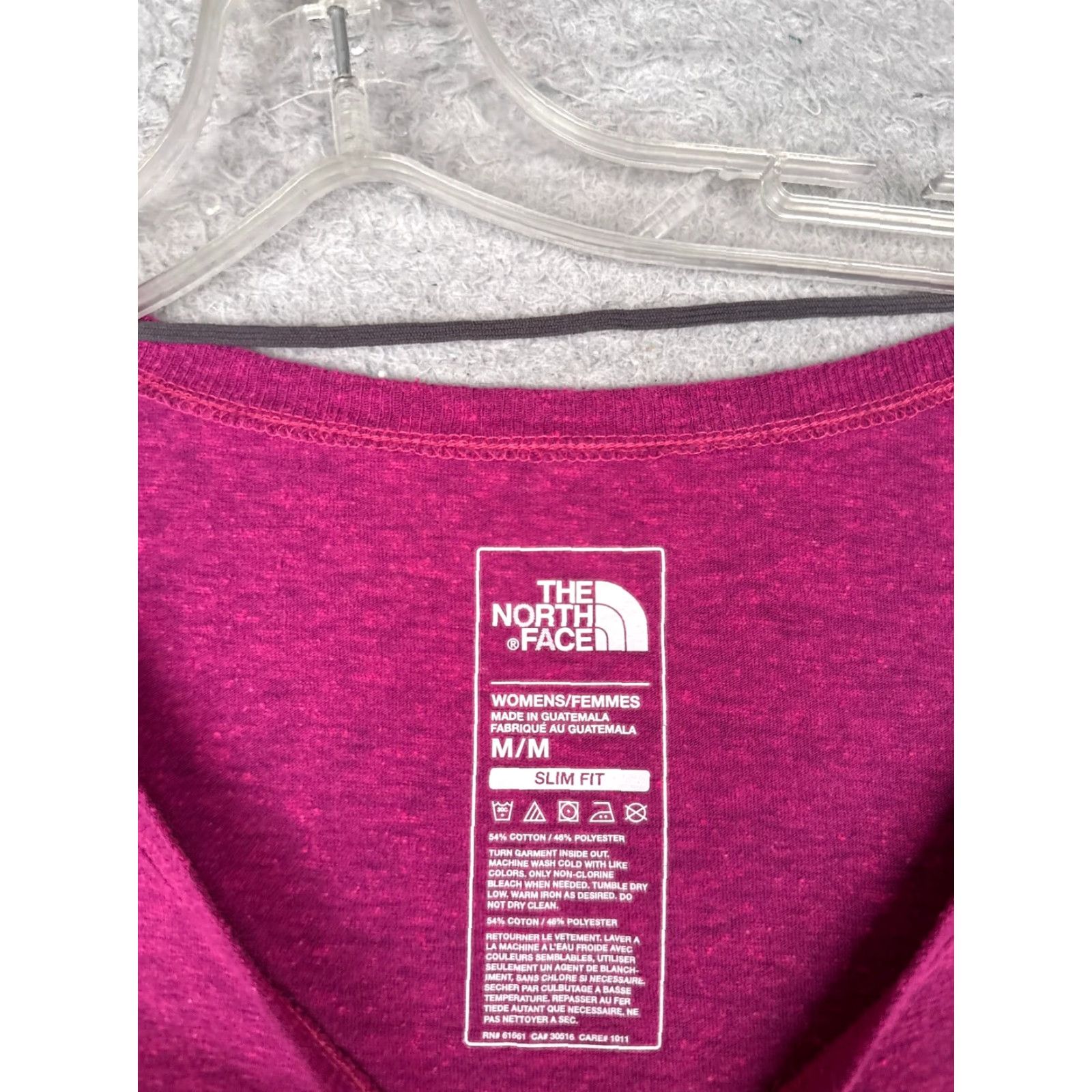 The North Face The North Face Shirt Women Medium Purple Gold Long Sleeve Crew Neck Cotton Slim Size M / US 6-8 / IT 42-44 - 7 Thumbnail