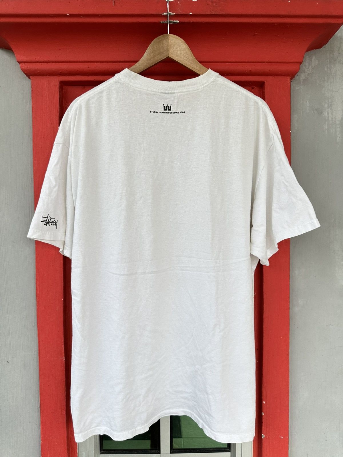 Stussy Vintage Stussy X Saw Recordings 2006 Tee Size US XL / EU 56 / 4 - 2 Thumbnail
